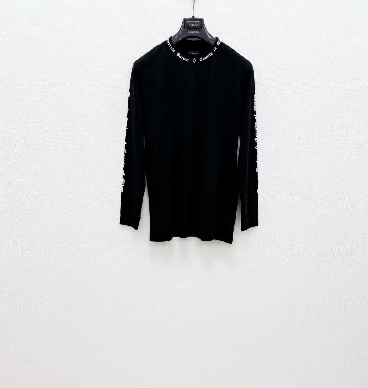 Marcelo Burlon Marcelo Burlon 100% Cotton Long Sleeve T-shirt J30 Size US M / EU 48-50 / 2 - 1 Thumbnail