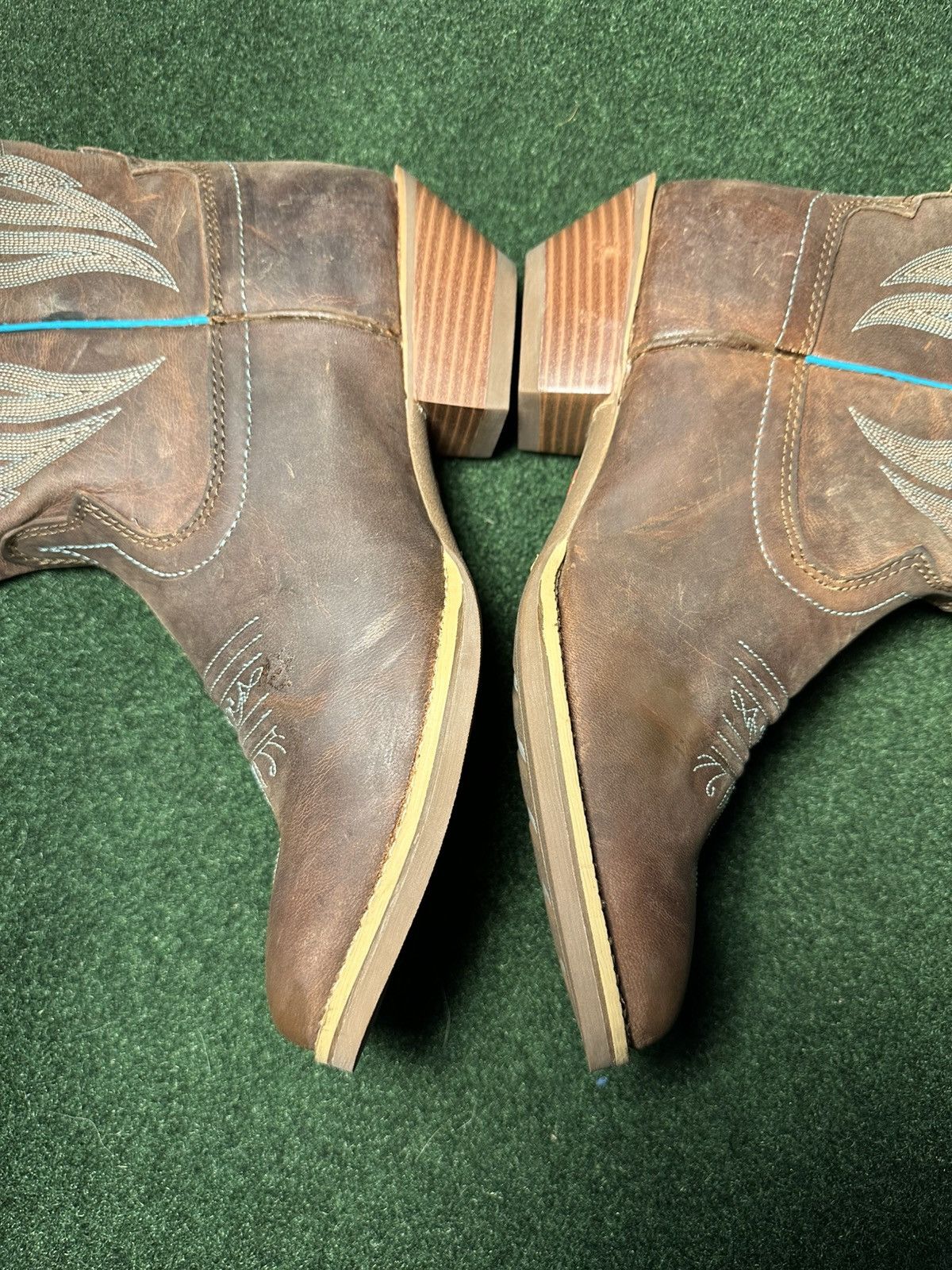 Justin Boots Justin Women's Quinlan W/ TIFFANY ACCENTS Boots Size 8-B Size US 8 / IT 38 - 13 Thumbnail