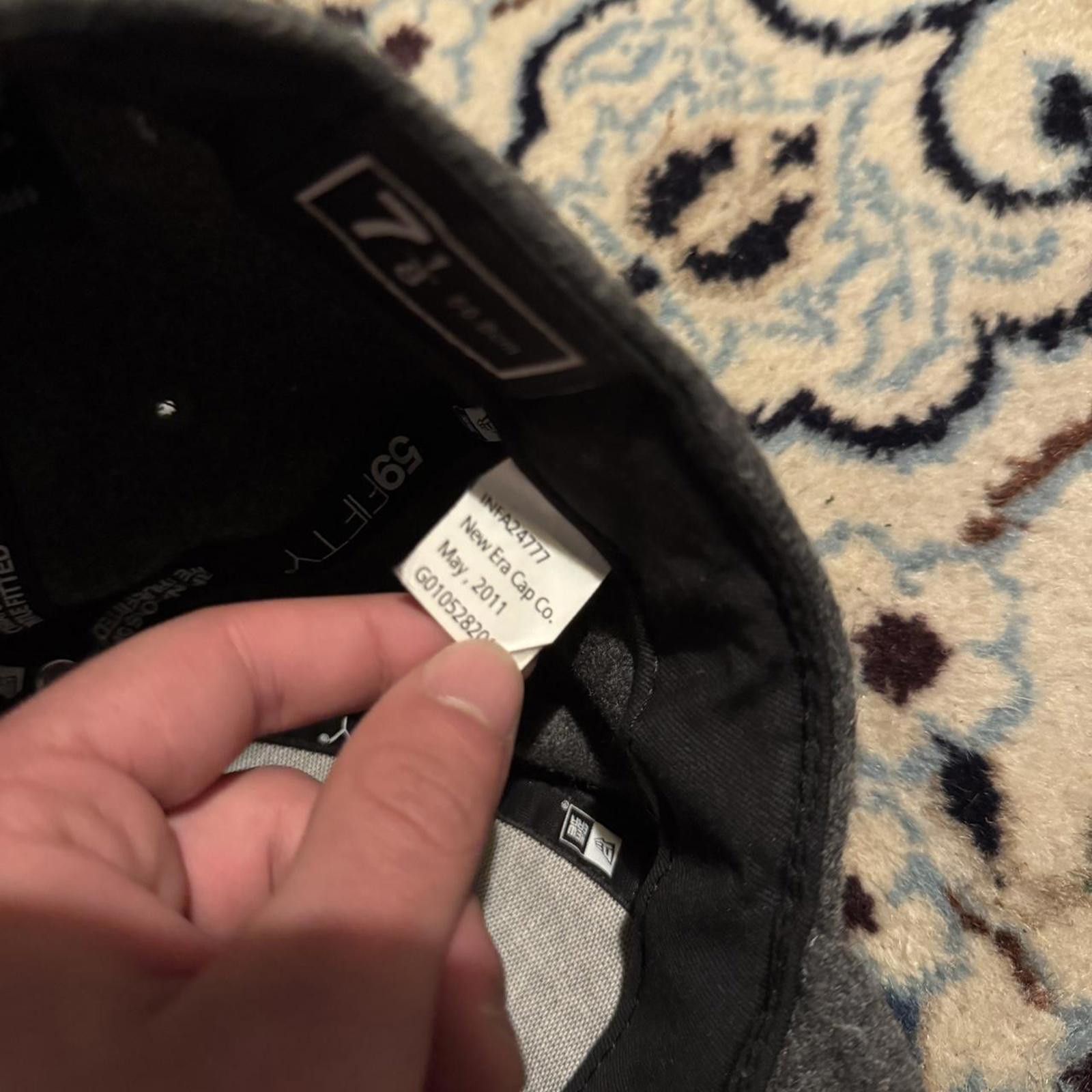 New Era Grey New Era x Marc Jacobs New York fitted hat Size ONE SIZE - 5 Thumbnail