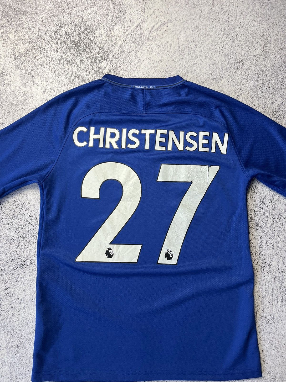Chelsea Soccer Vintage Nike Chelsea #27 Christensen soccer jersey blokecore Size US S / EU 44-46 / 1 - 18 Thumbnail