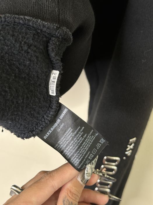 Alexander wang outlet credit card hoodie