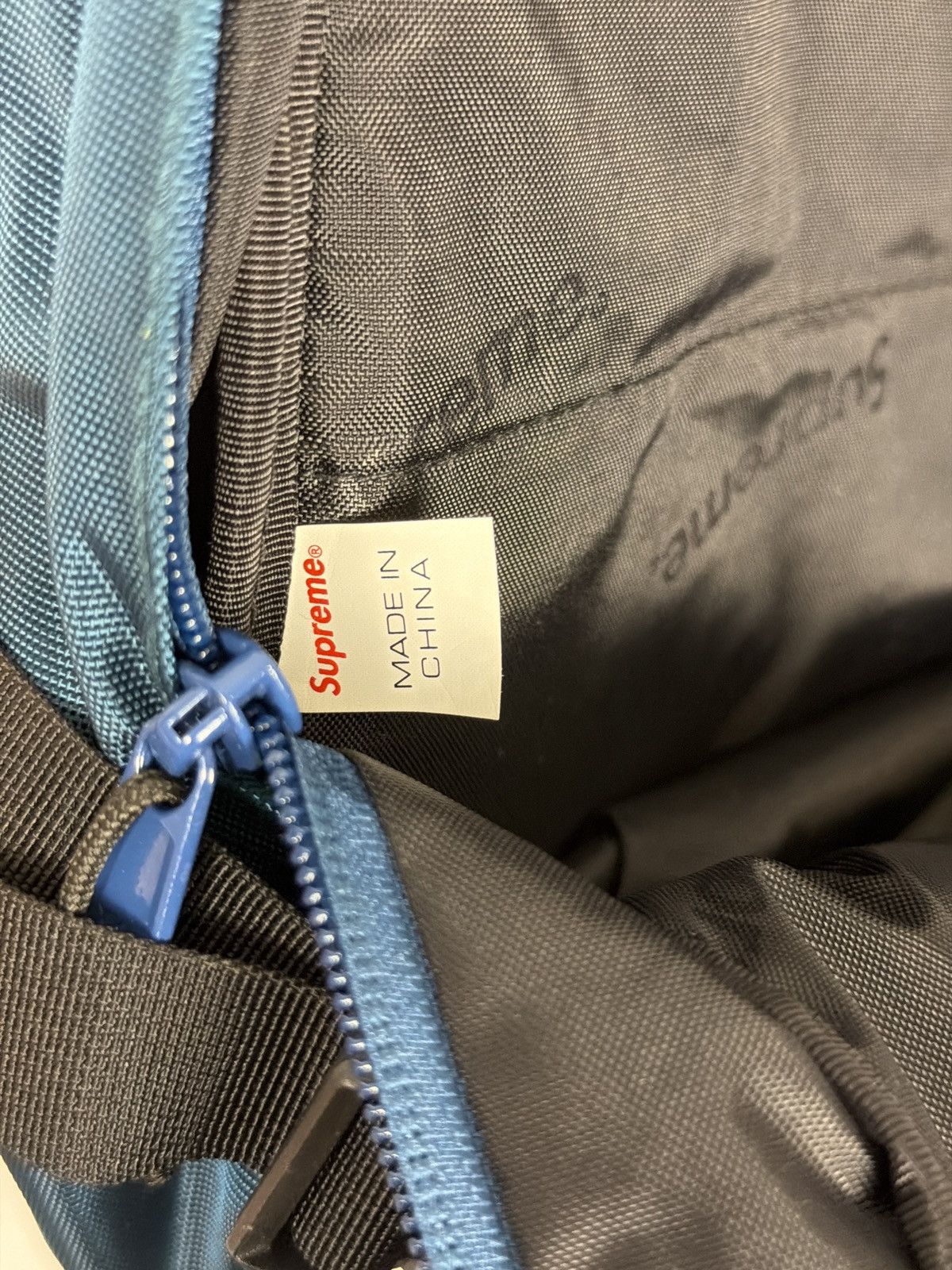 Supreme Supreme FW19 Cordura Backpack Dark Teal Size ONE SIZE - 9 Thumbnail