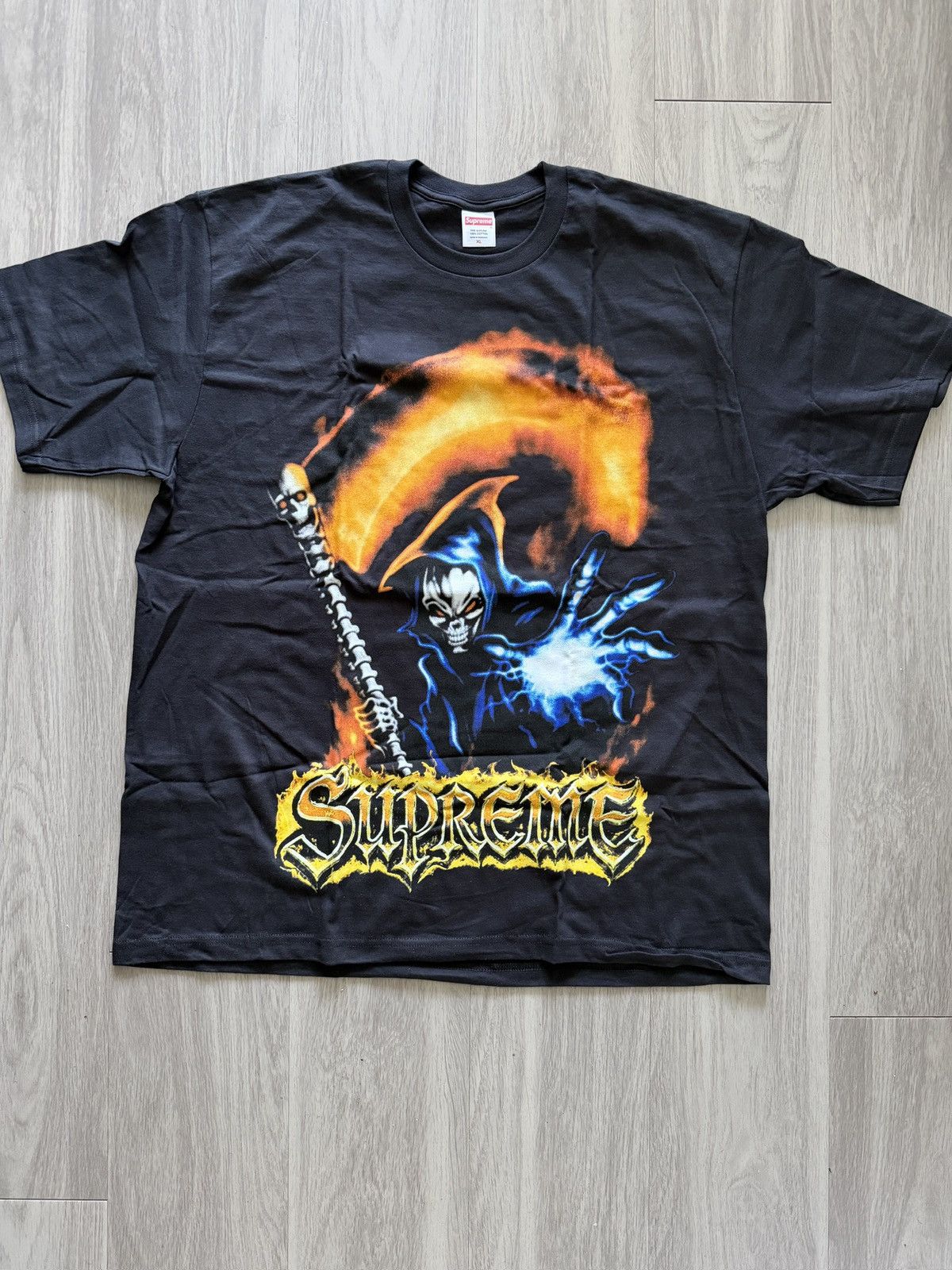 Supreme Supreme Grim Reaper Tee Size US XL / EU 56 / 4 - 1 Thumbnail