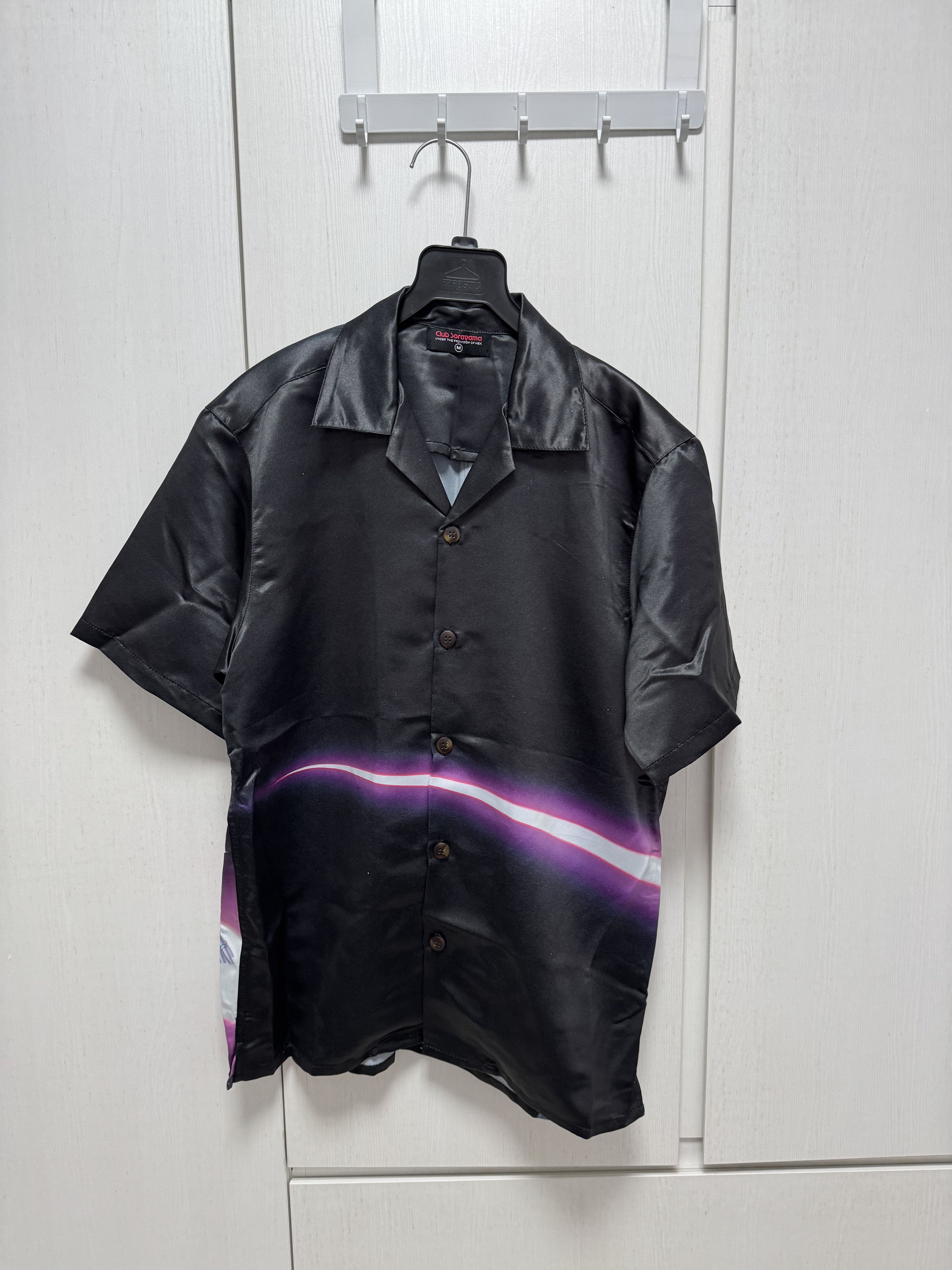 Club Sorayama Sorayama Sexy Robot Print Cuban Shortsleeve Shirt Size US M / EU 48-50 / 2 - 2 Thumbnail