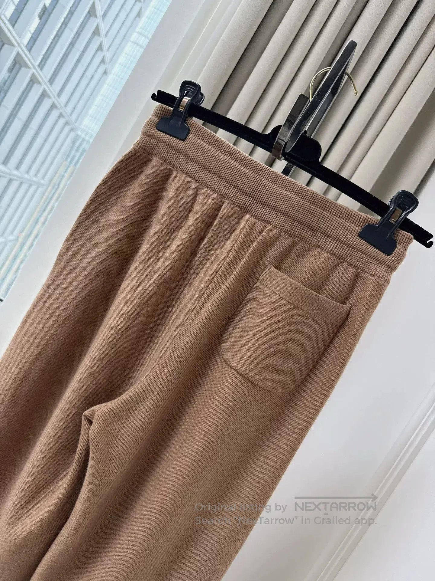 Loro Piana Loro Piana Caramel Knit Drawstring Casual Pants. Size US 36 / EU 52 - 4 Thumbnail