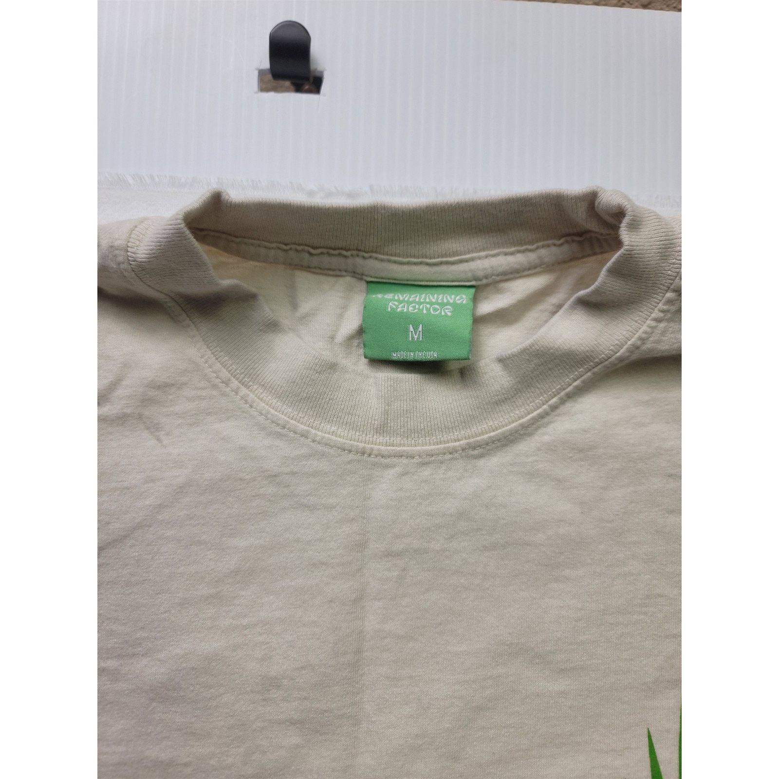 Other Remaining Factor Ecogave Men's T-shirt Medium Ivory Agave Size US M / EU 48-50 / 2 - 2 Thumbnail