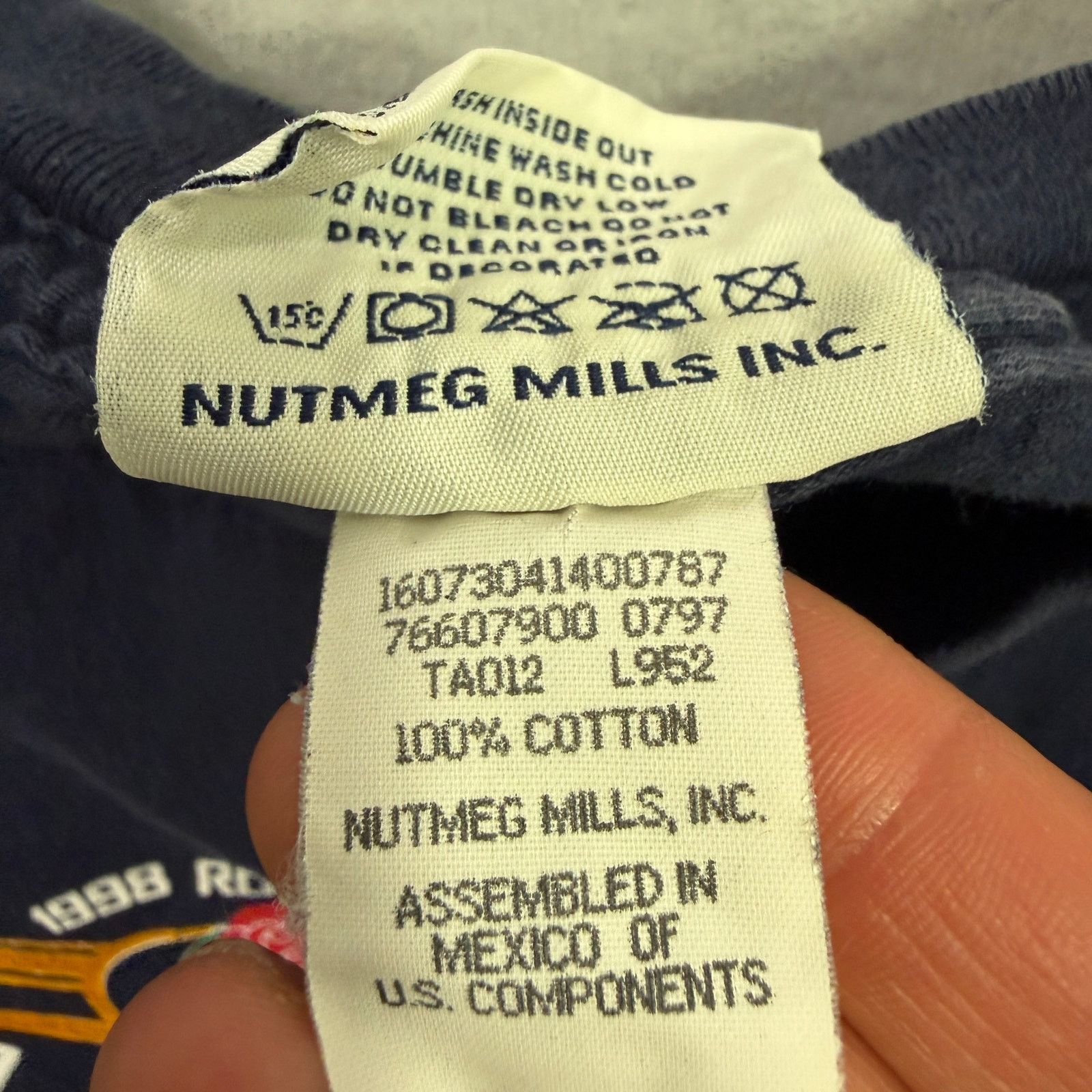 Vintage Vintage 1997 Michigan Wolverines National Championship Shirt Size US XXL / EU 58 / 5 - 6 Thumbnail