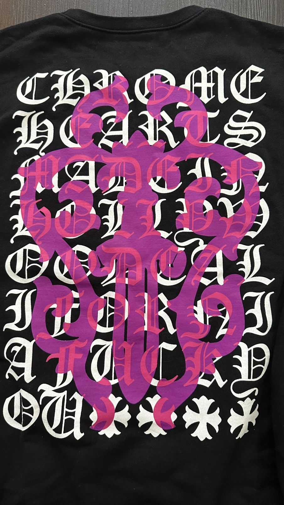 Chrome Hearts Chrome Hearts Dagger Eye Chart Crewneck Size US M / EU 48-50 / 2 - 6 Thumbnail