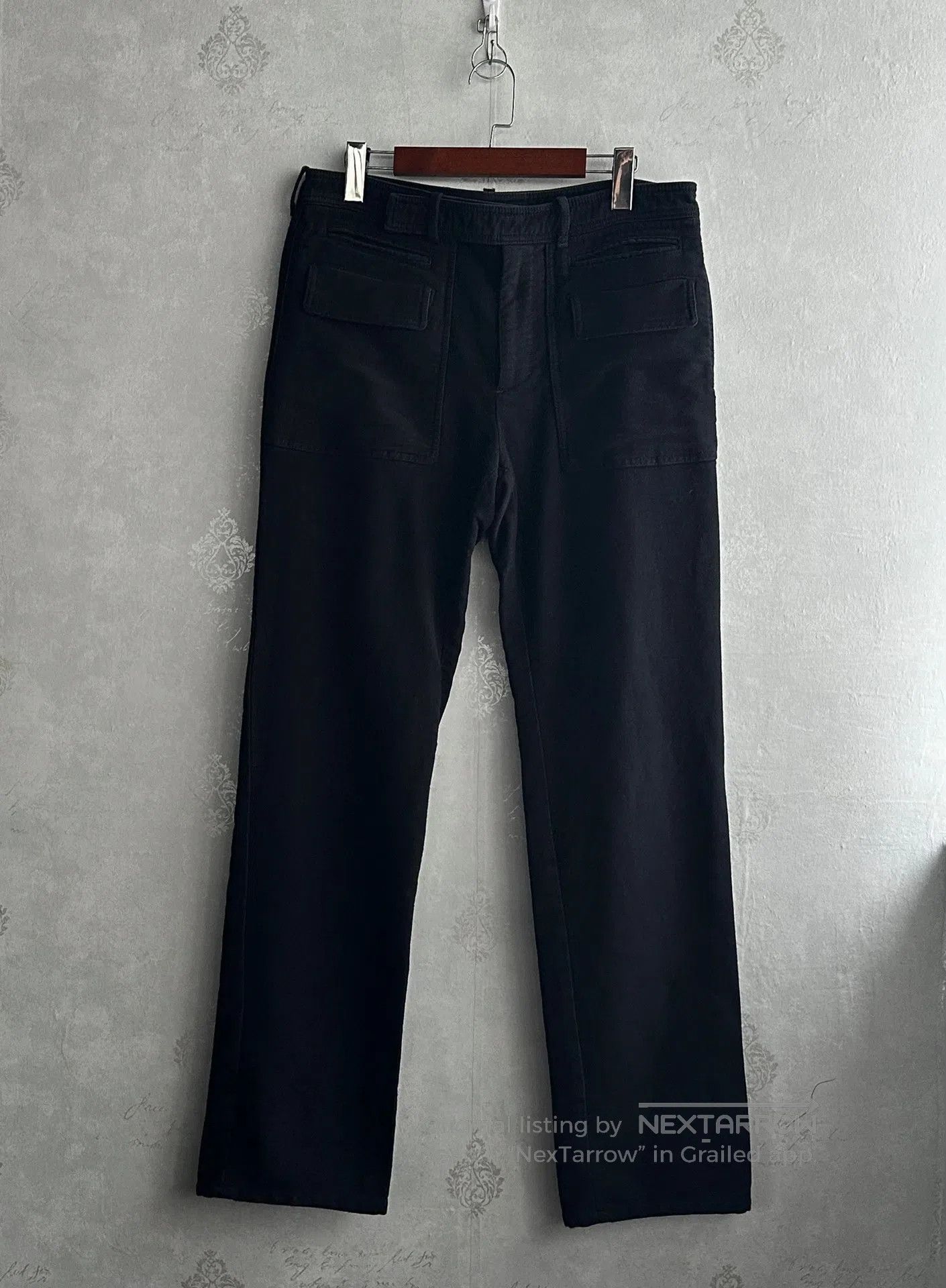 Balenciaga Balenciaga 12aw Fox Fur Pocketed Long Pants| Size US 32 / EU 48 - 2 Thumbnail
