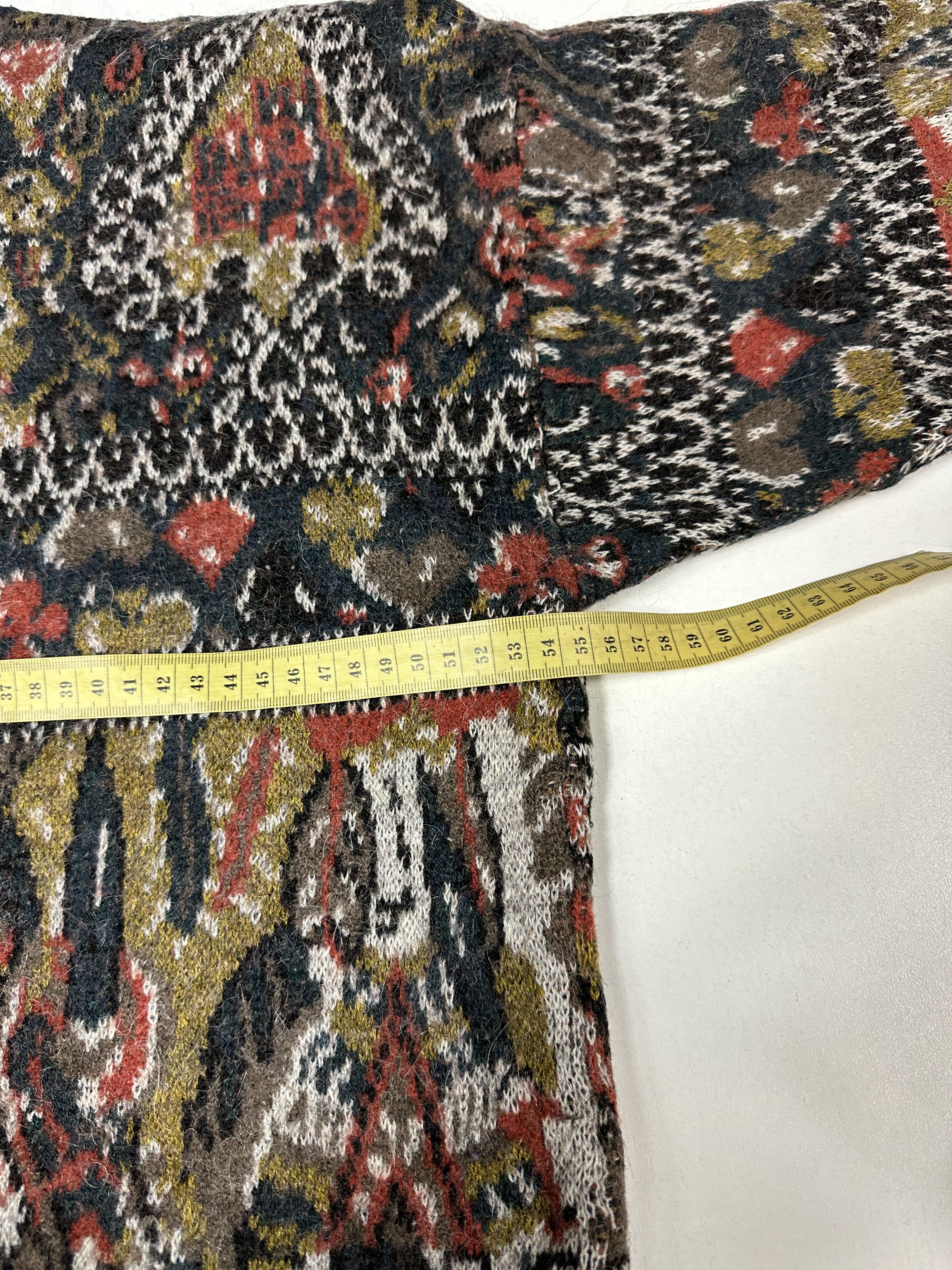 Missoni Vintage Missoni Uomo women’s wool sweater oversized M-L. Size M / US 6-8 / IT 42-44 - 5 Thumbnail