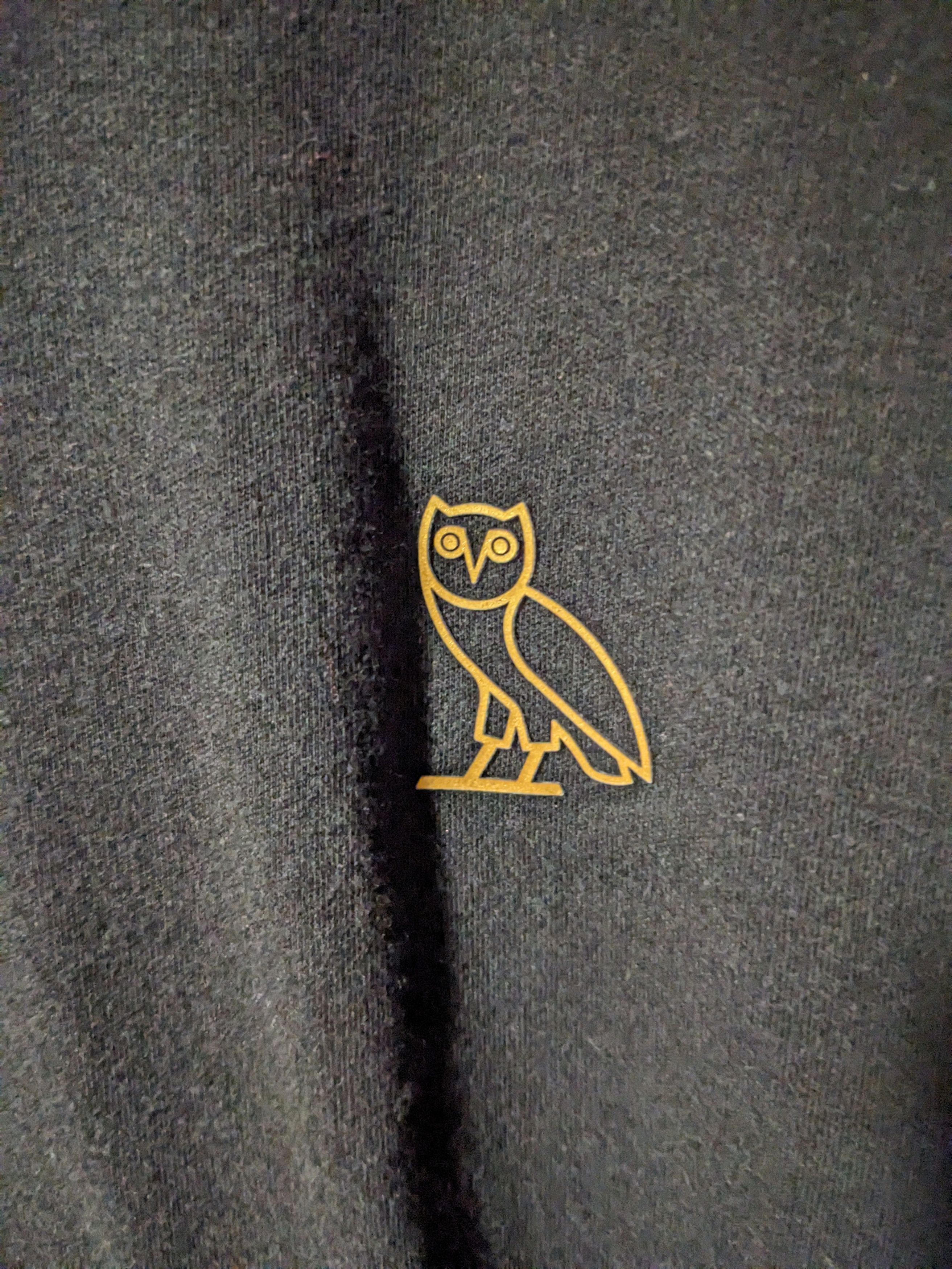 Designer × Drake Drake OVO Owl Small Logo Black Medium T-Shirt Size US M / EU 48-50 / 2 - 2 Thumbnail