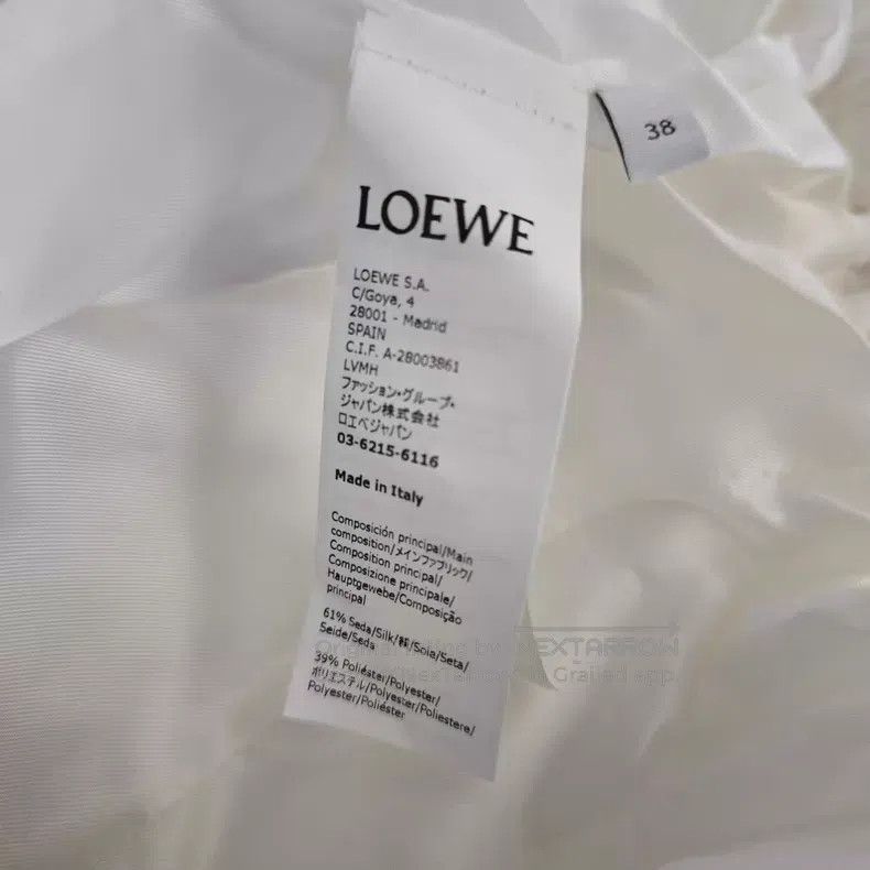 Loewe Loewe Pink and White Colorblocked Logo Jacket Size XS / US 0-2 / IT 36-38 - 5 Thumbnail