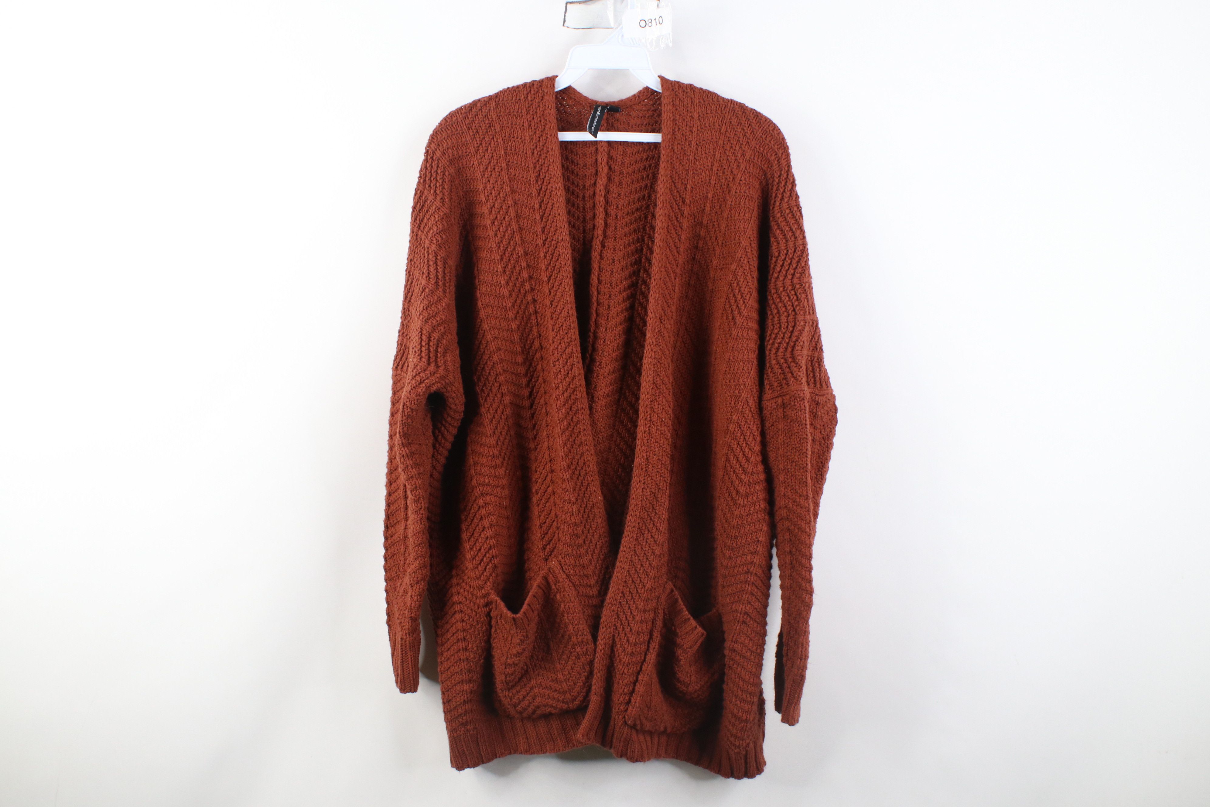 Vintage Anthropologie Moon & Madison Herringbone Knit Sweater Size S / US 4 / IT 40 - 1 Thumbnail