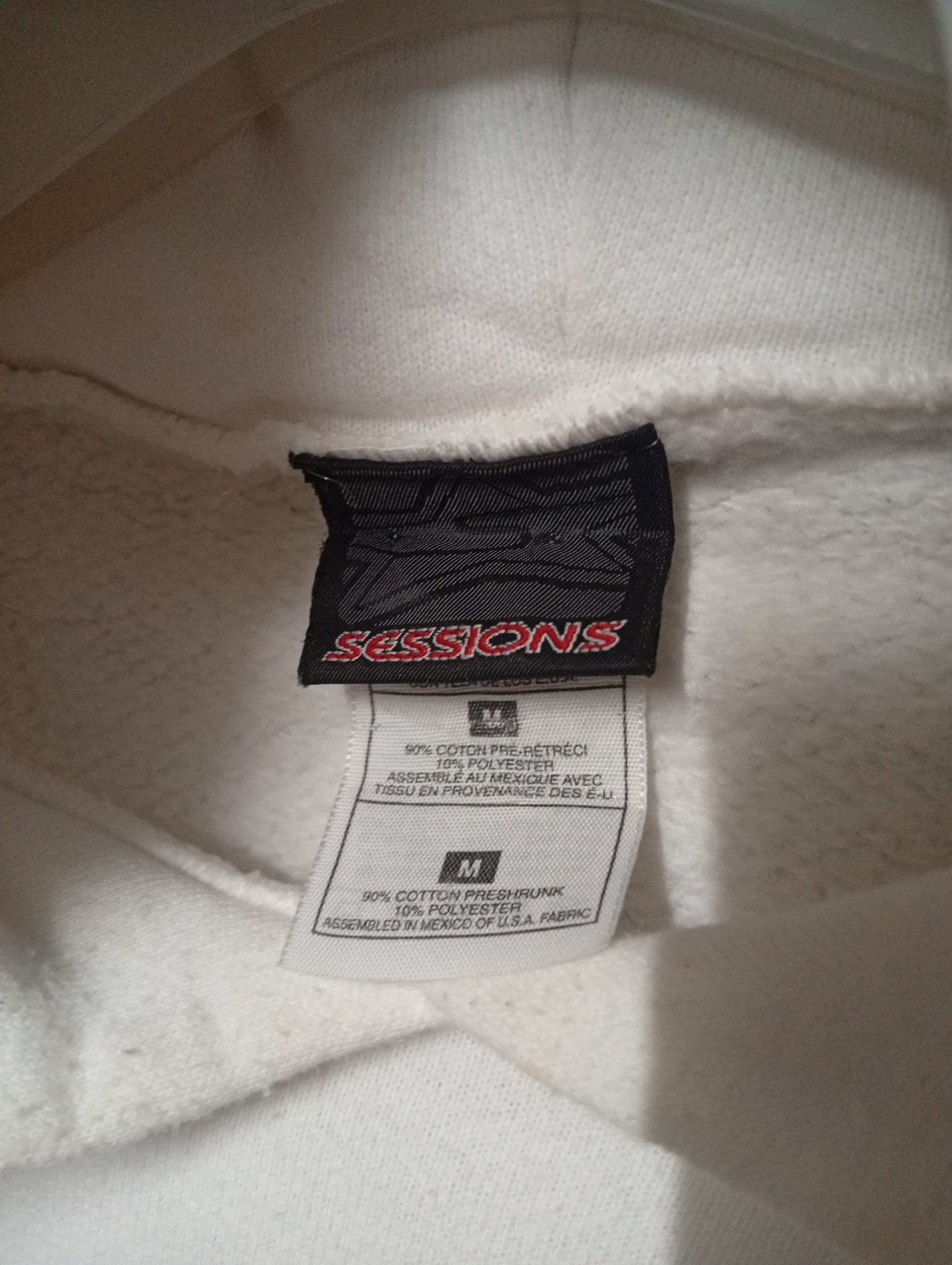 Other VINTAGE 90s SESSIONS SKATEBOARDING HOODIE Size US M / EU 48-50 / 2 - 3 Thumbnail