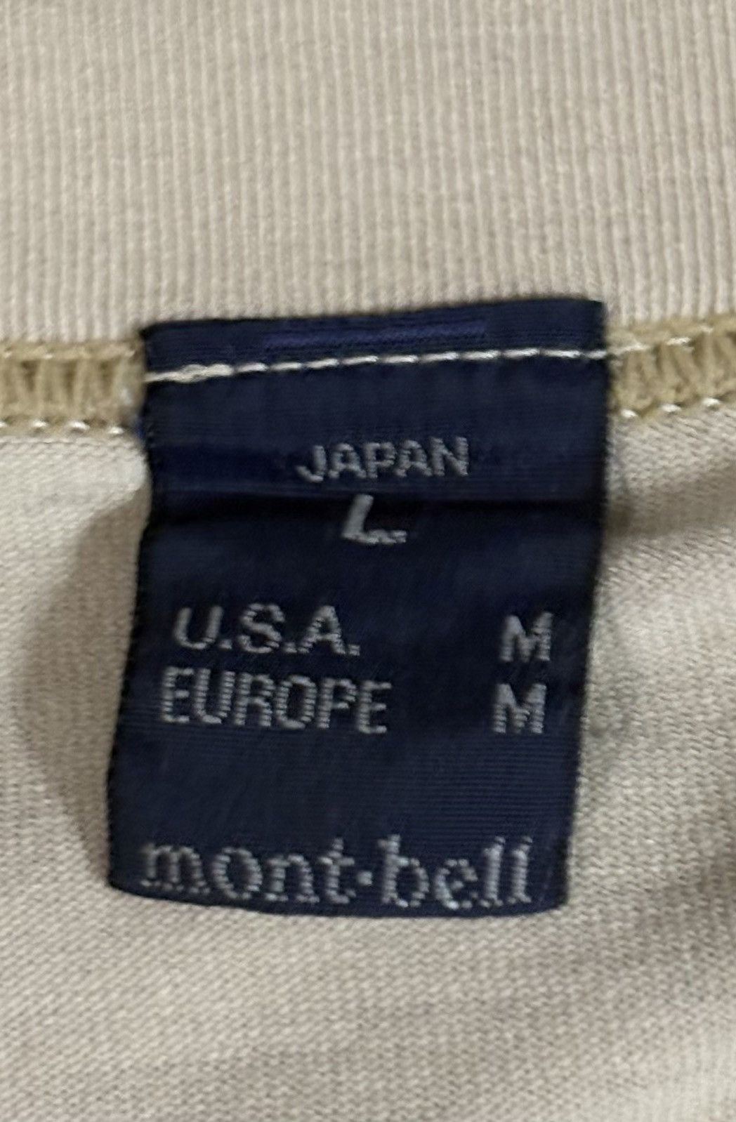 Japanese Brand × Montbell × Vintage Vintage mont•bell T-Shirt Size US M / EU 48-50 / 2 - 6 Thumbnail