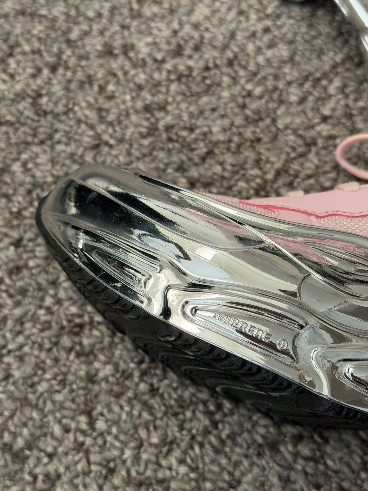 Adidas × Raf Simons Ozweego Pink Chrome Raf Simons x Adidas Size US 7.5 / EU 40-41 - 7 Thumbnail