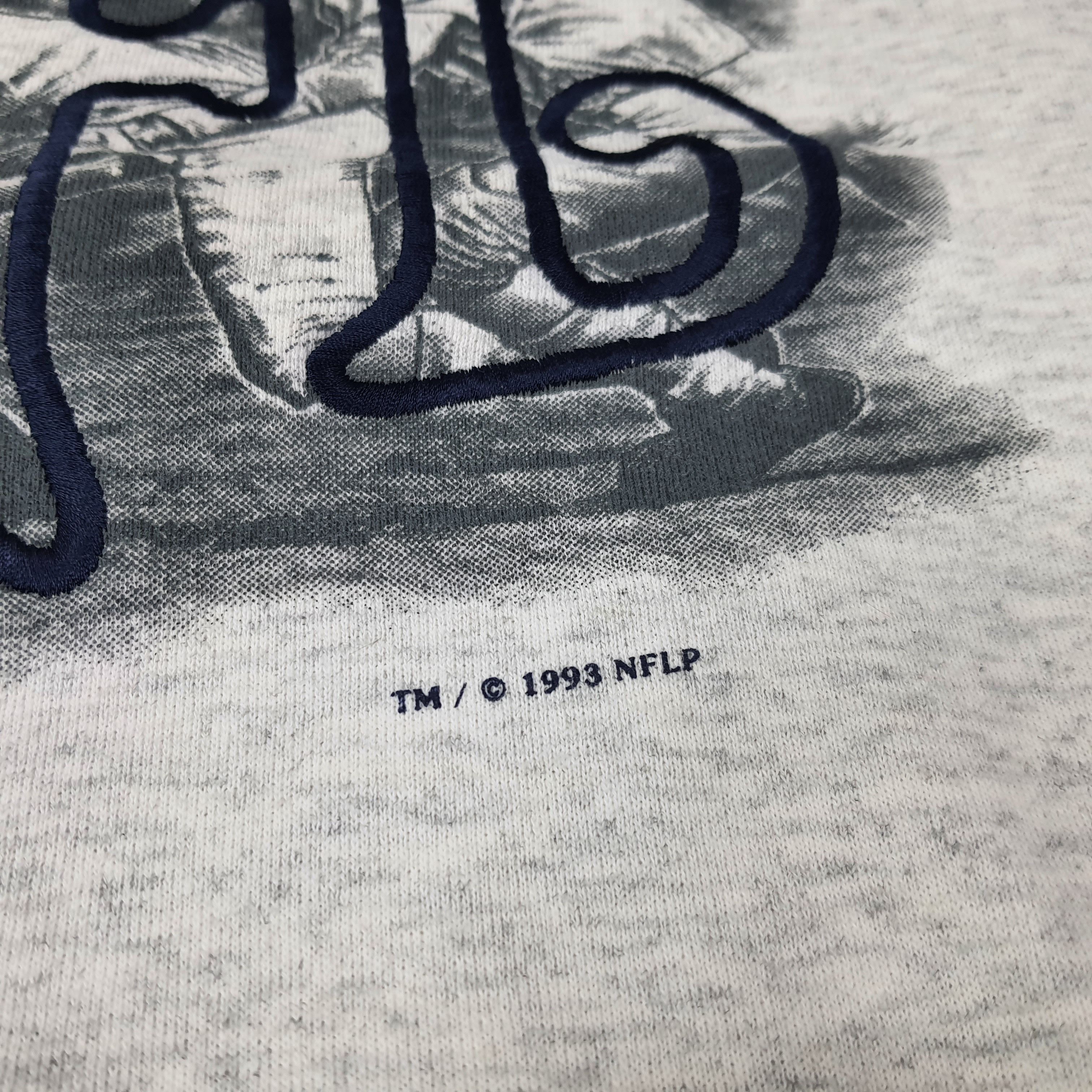 Nutmeg Vintage Nutmeg Dallas Cowboys NFL 90s Sweatshirt C261N18 Size US L / EU 52-54 / 3 - 3 Thumbnail