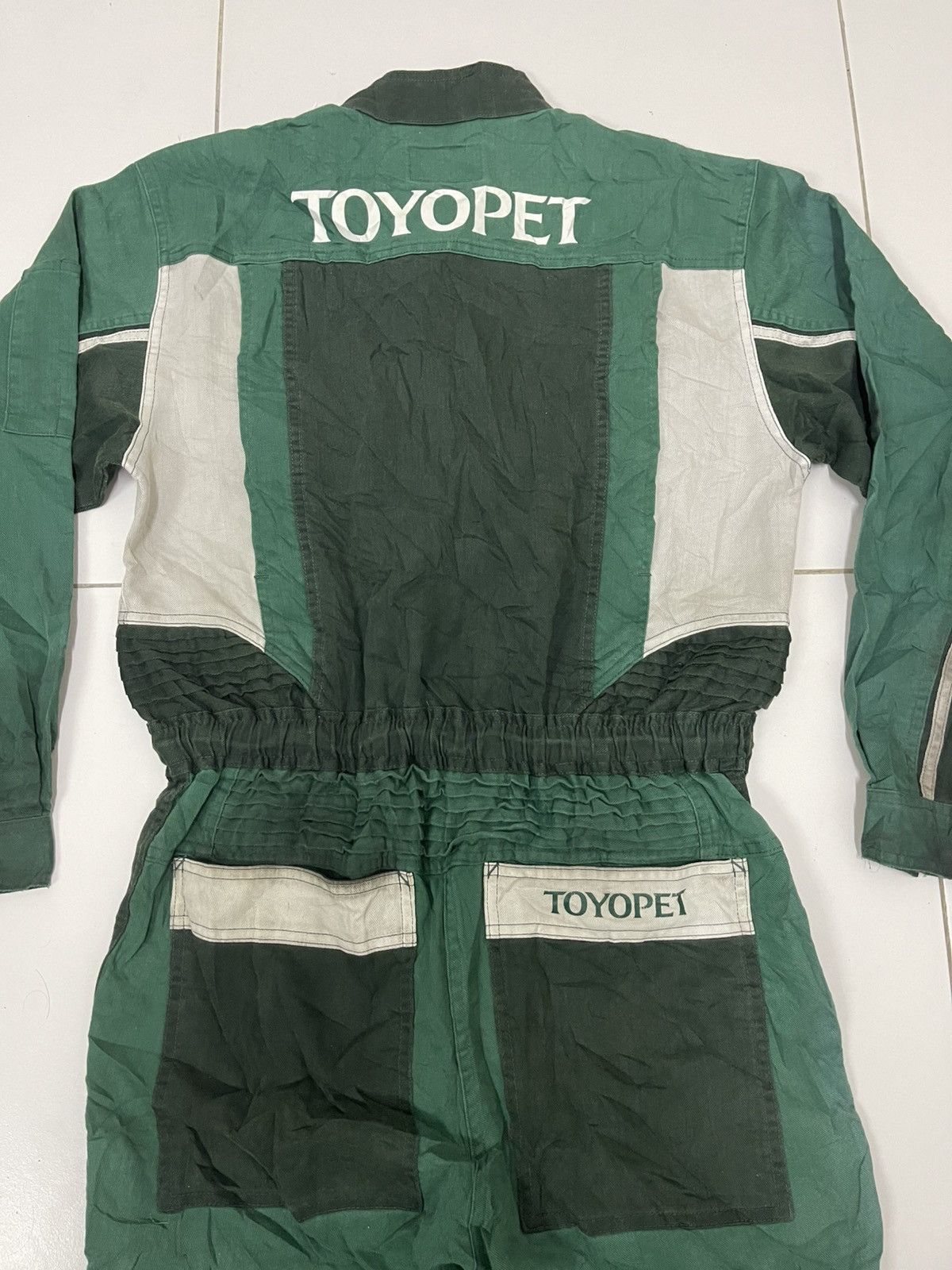Sports Specialties Rare Vintage TOYOTA Techno TOYOPET Overalls Jumpsuit Racing Size US M / EU 48-50 / 2 - 14 Thumbnail