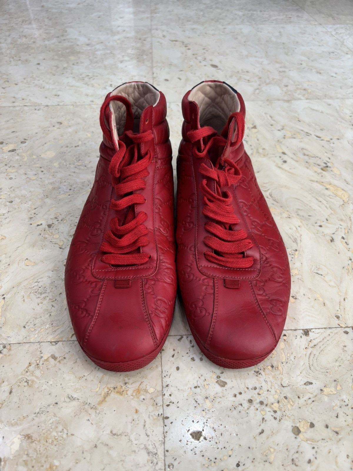 Gucci Signature High Top 'Red'