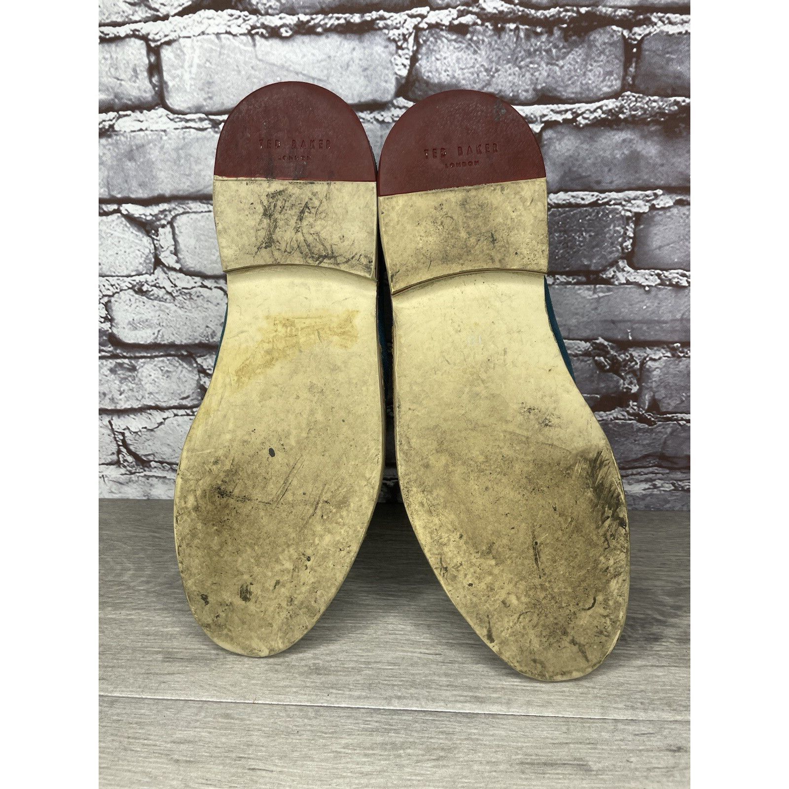 Ted Baker Ted Baker London Blue Suede Leather Lace Ankle Chukka Boots Size US 11 / EU 44 - 22 Thumbnail