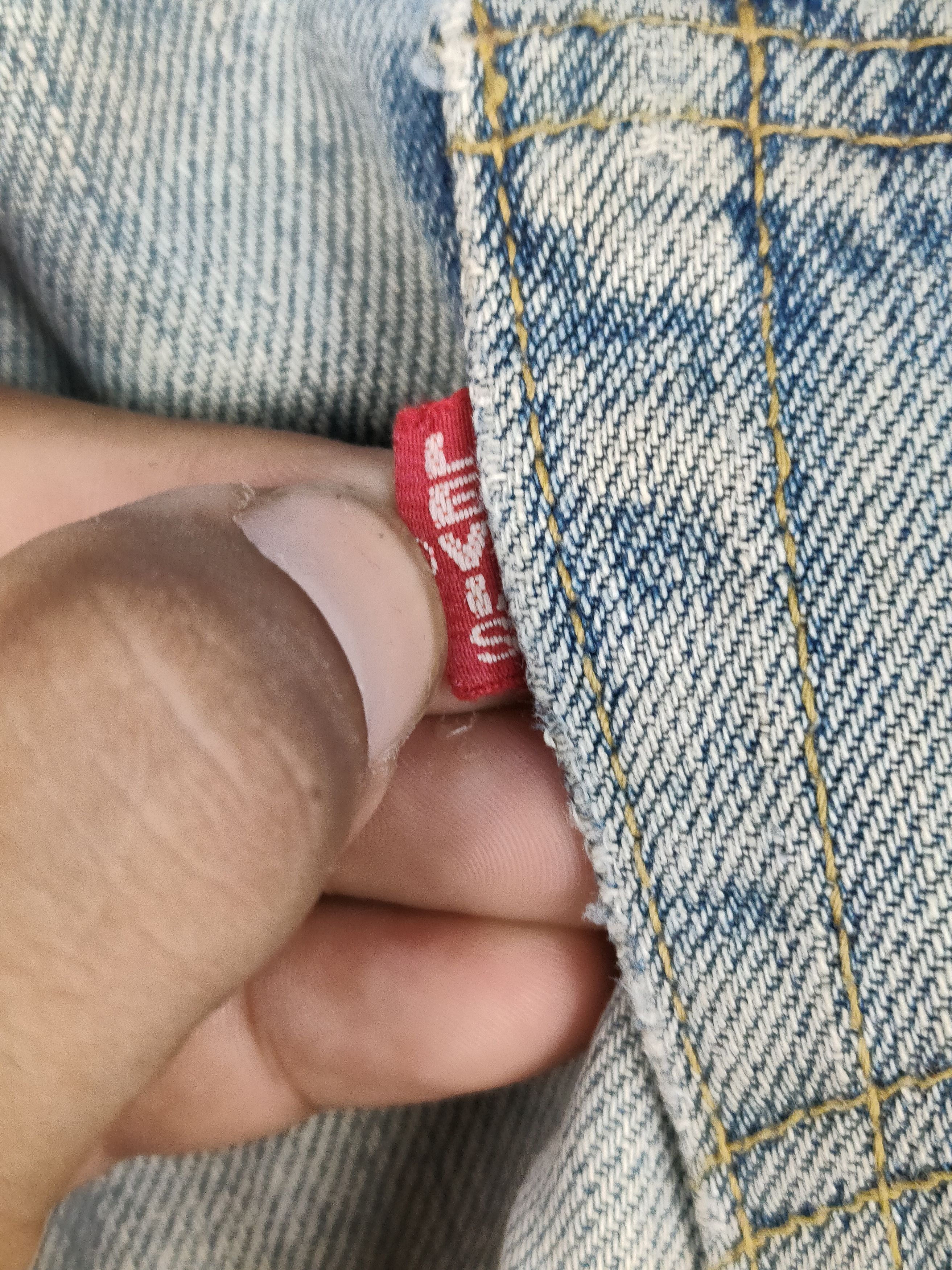 Levi's × Vintage Vintage Levi's Big E J22 button Selvedge Denim Pant Size US 33 - 5 Thumbnail