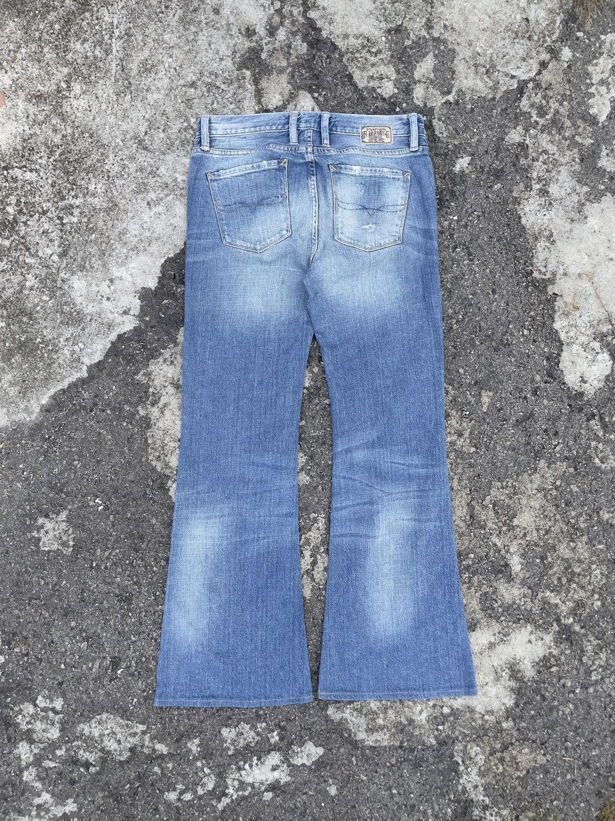 RRL Ralph Lauren Polo Ralph Lauren Distressed Flare Jeans Bootcut Size US 31 - 5 Thumbnail
