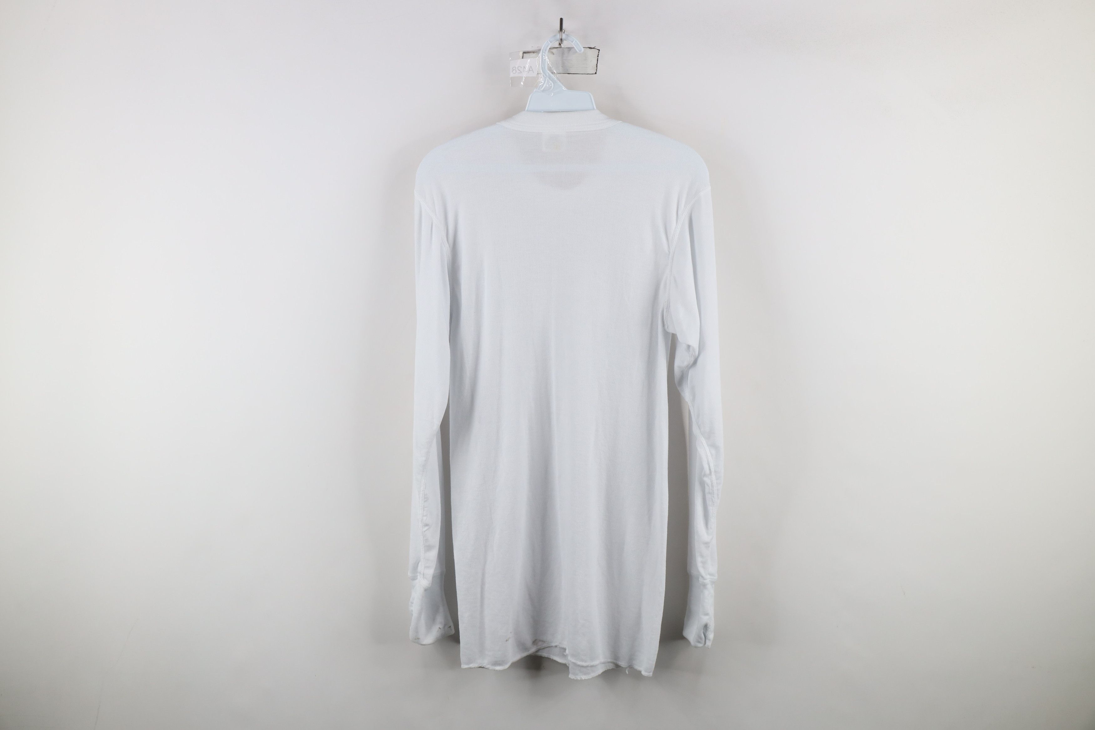 Vintage Vintage 90s Streetwear Thermal Knit Long Sleeve T-Shirt USA Size US M / EU 48-50 / 2 - 12 Thumbnail