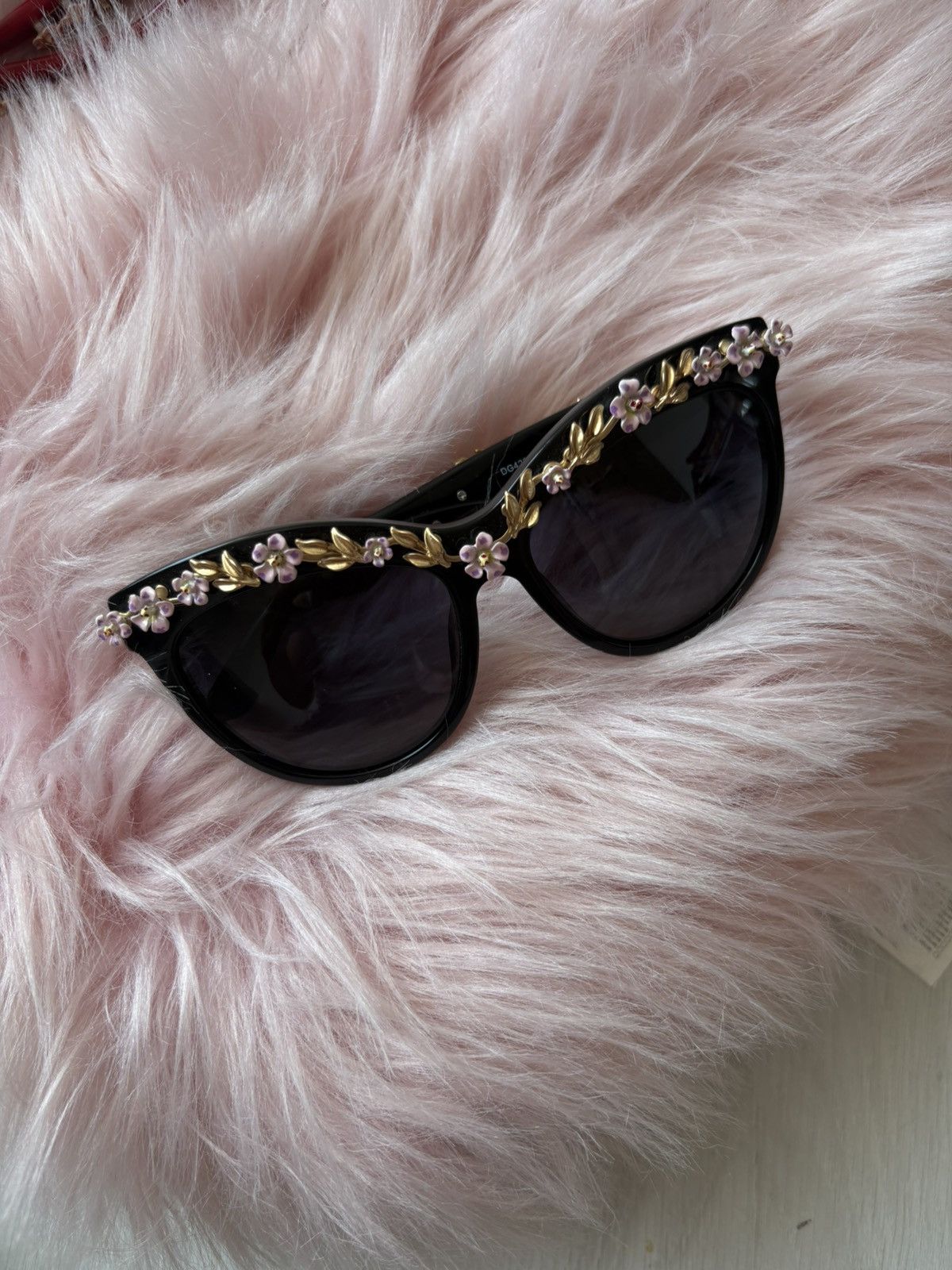 Dolce & Gabbana Dolce Gabbana Almond Flowers Sunglasses Size ONE SIZE - 14 Thumbnail