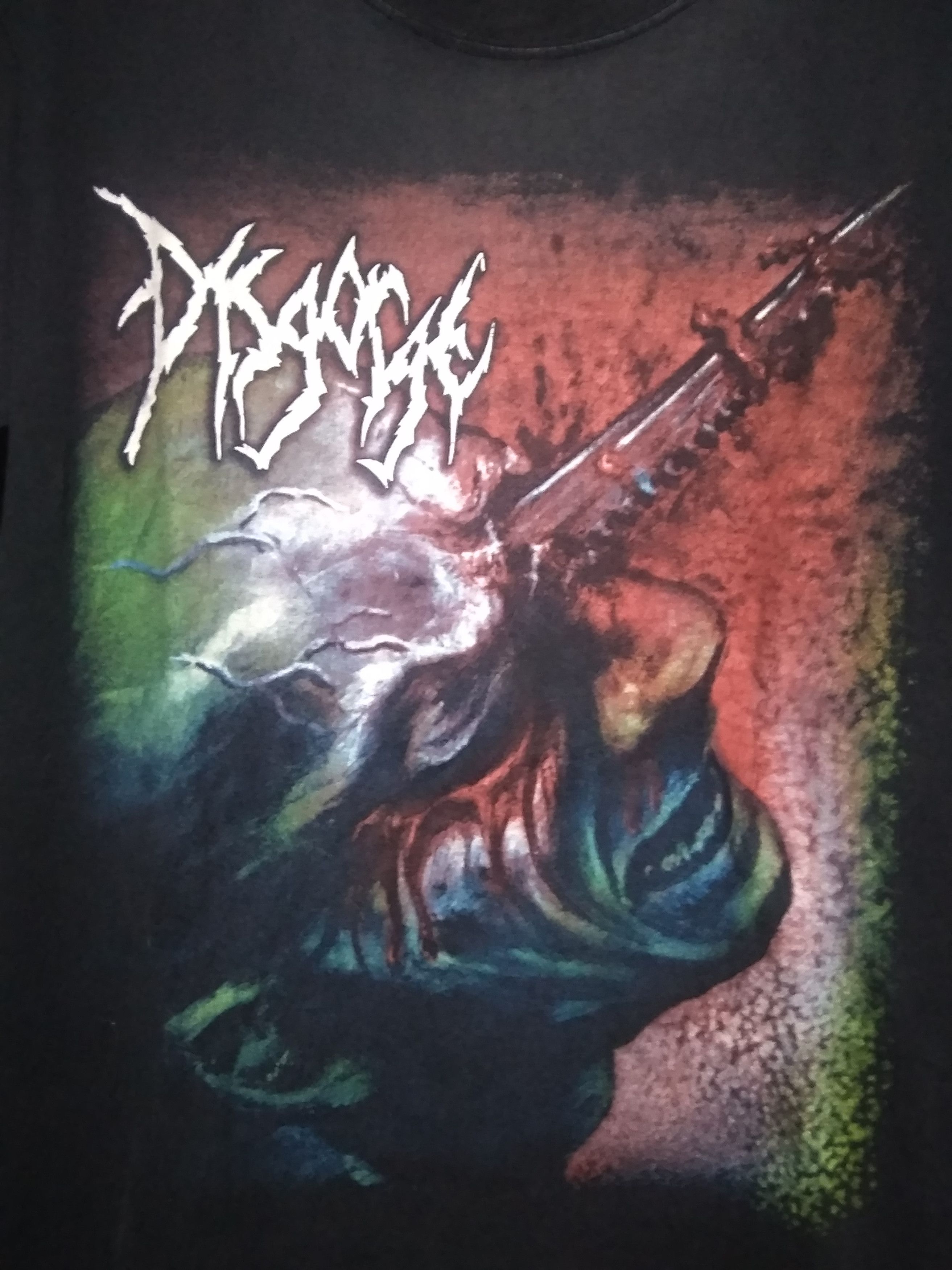 Band Tees Vintage DISGORGE Cranial Brutal death metal band Size US M / EU 48-50 / 2 - 2 Thumbnail