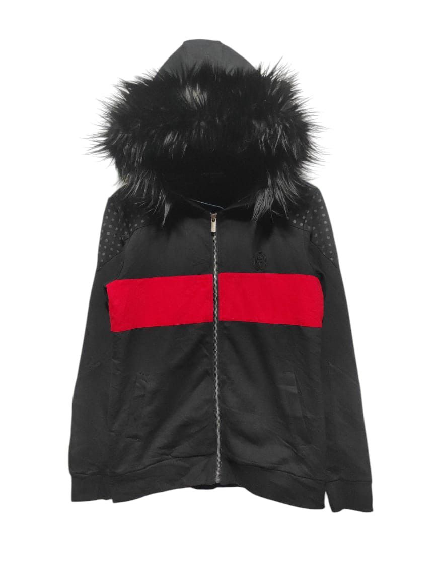 Jean Charles De Castelbajac Castelbajac zipper fur hoodie ifsix LGB style Size US S / EU 44-46 / 1 - 1 Thumbnail