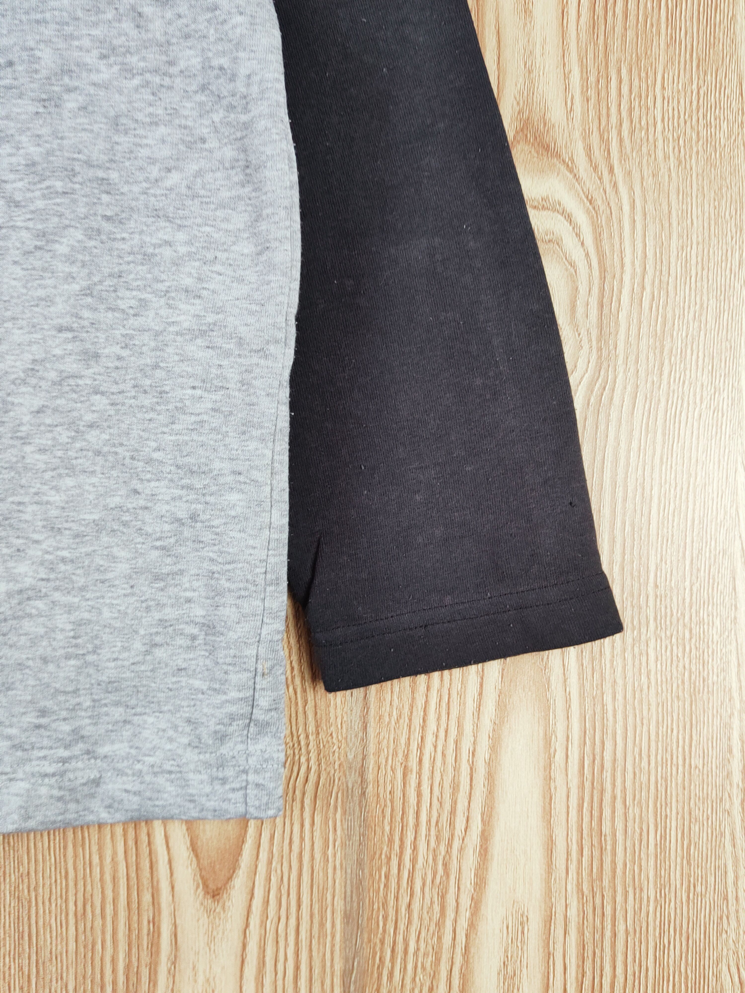 Anime × One Piece × Vintage One Piece Gray Black Long Sleeve T-shirts #W054 Size US M / EU 48-50 / 2 - 7 Thumbnail