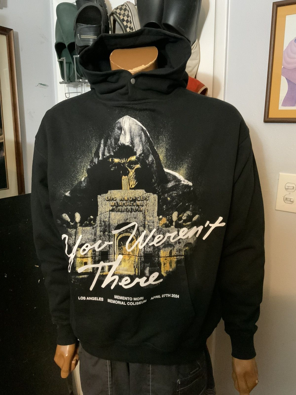Darc Sport Darc Sport Memento Mori Los Angeles Memorial Skull Hoodie Size US M / EU 48-50 / 2 - 9 Thumbnail