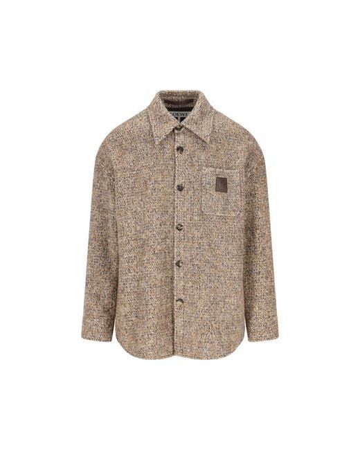 Loewe Loewe Overshirt Jacket In Wool And Llama Blend tag size 46 Men - USA Duties Paid Size US S / EU 44-46 / 1 - 1 Thumbnail