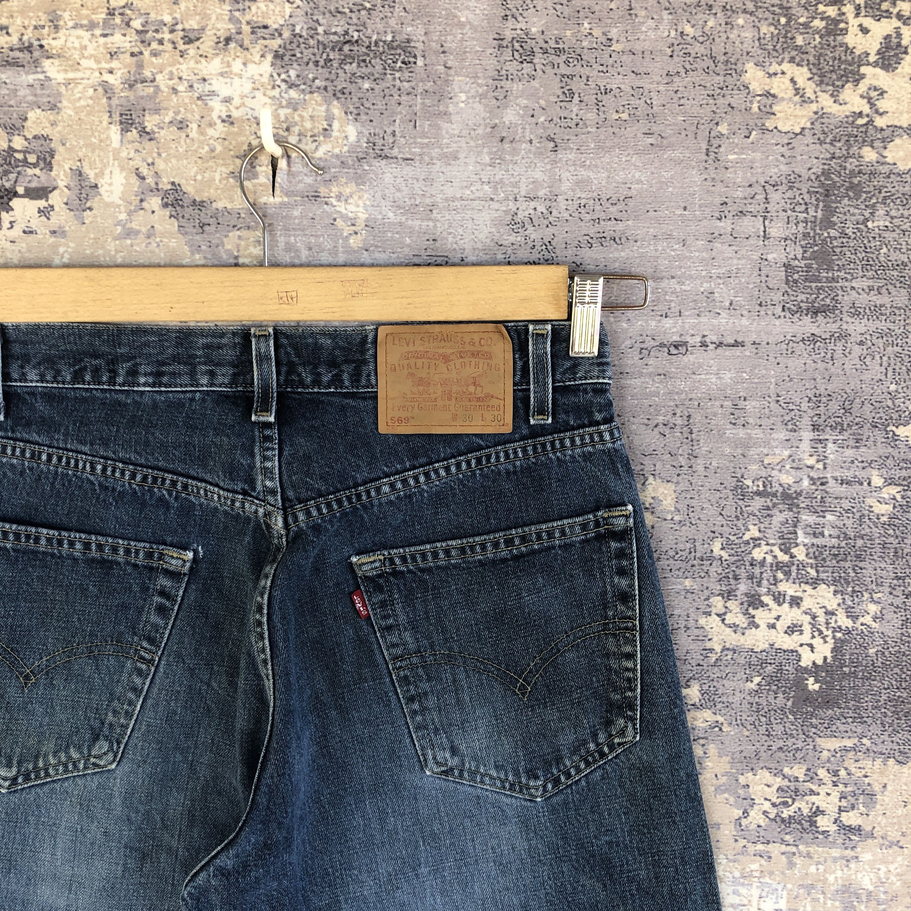 Levi's Vintage Y2K Levis 569 Baggy Jeans Levi's Light Wash Denim Size US 30 / EU 46 - 5 Thumbnail