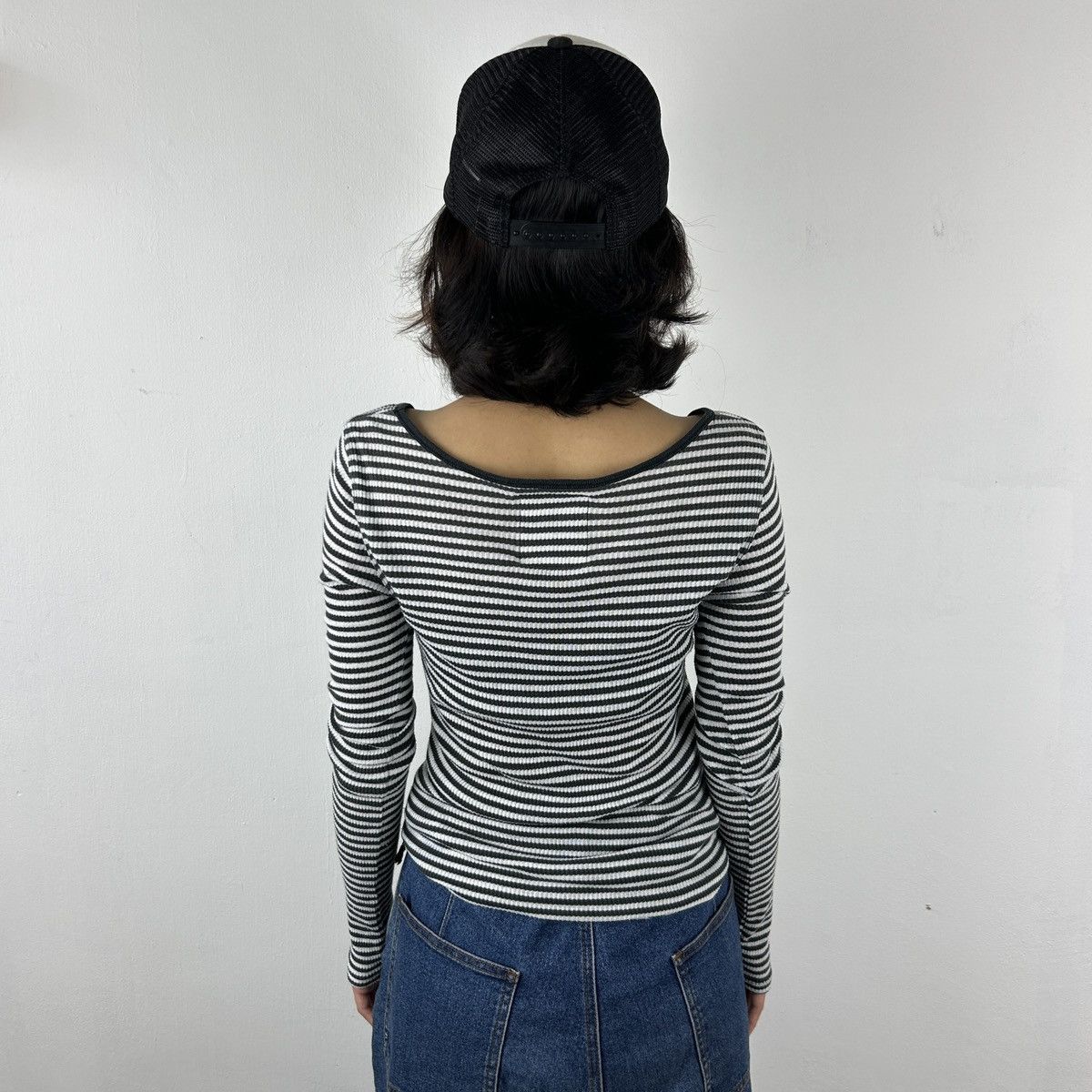 If Six Was Nine × Japanese Brand × Seditionaries 1990s Rna Inc - Striped Tee Size XS / US 0-2 / IT 36-38 - 3 Thumbnail