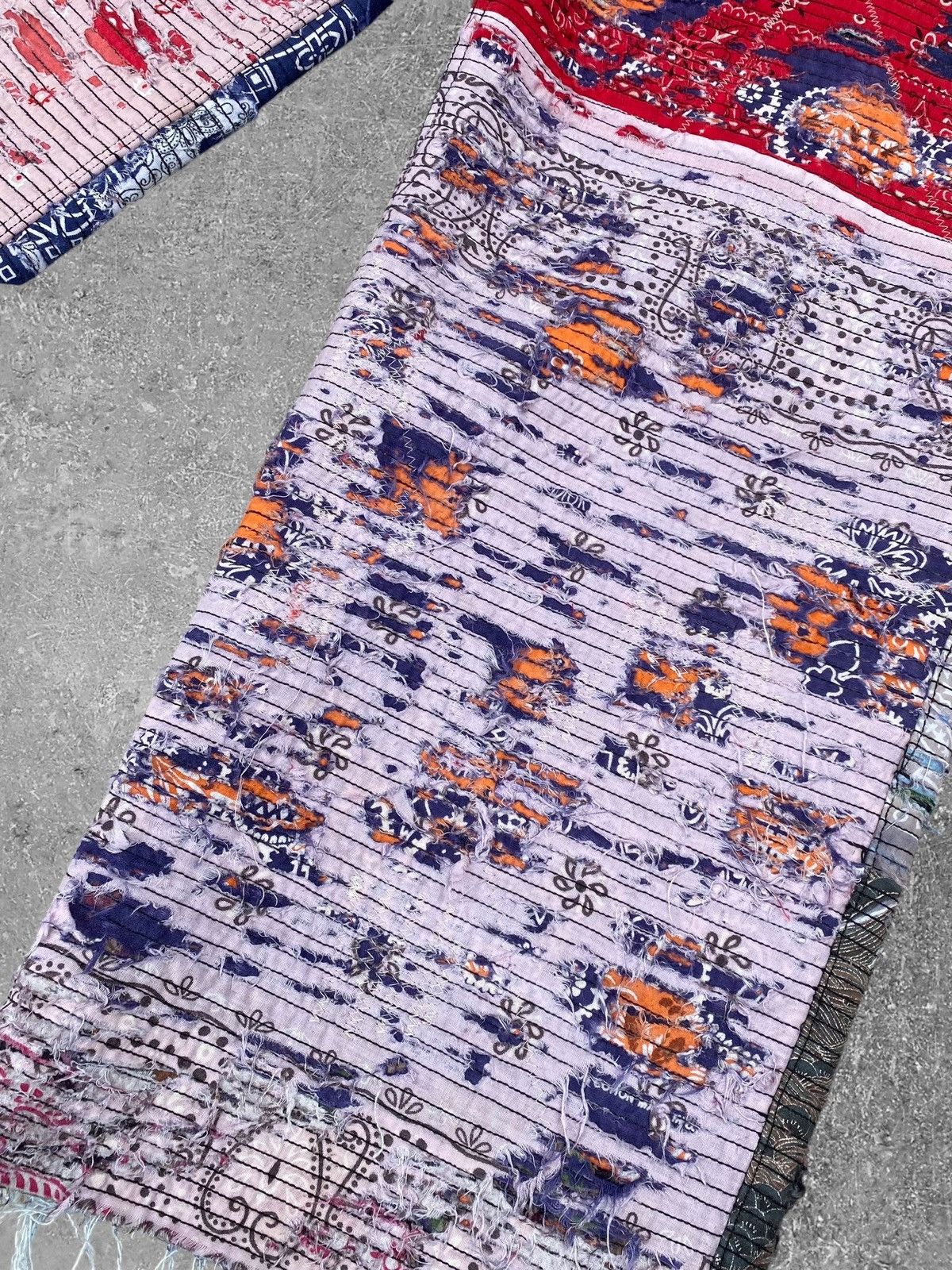 Japanese Brand × Vintage 1 of 1 custom Boro jeans Size US 33 - 7 Thumbnail