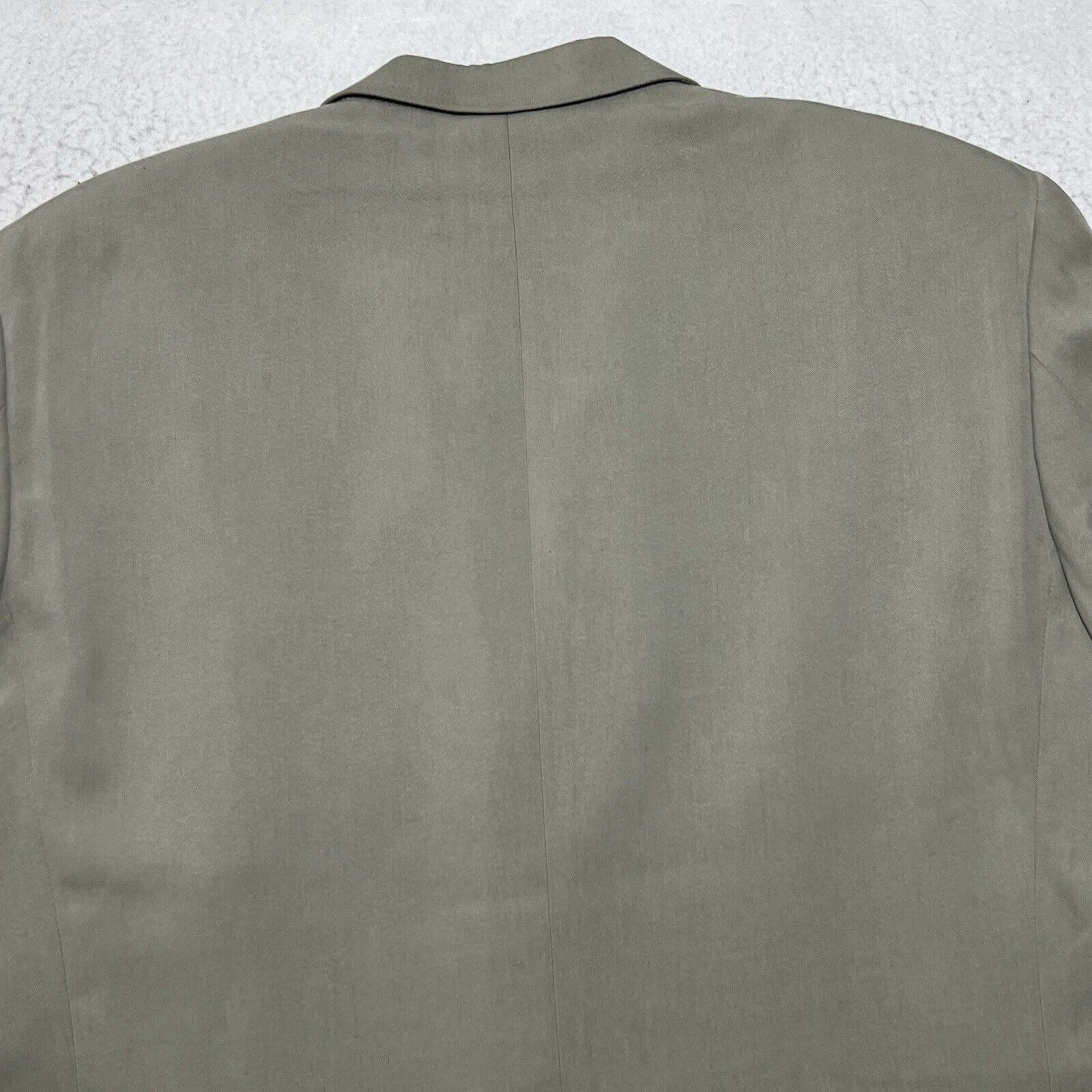 Nautica Nautica Silk Sage Green/Gray Suit Jacket Sport Coat 42R Size 42R - 14 Thumbnail