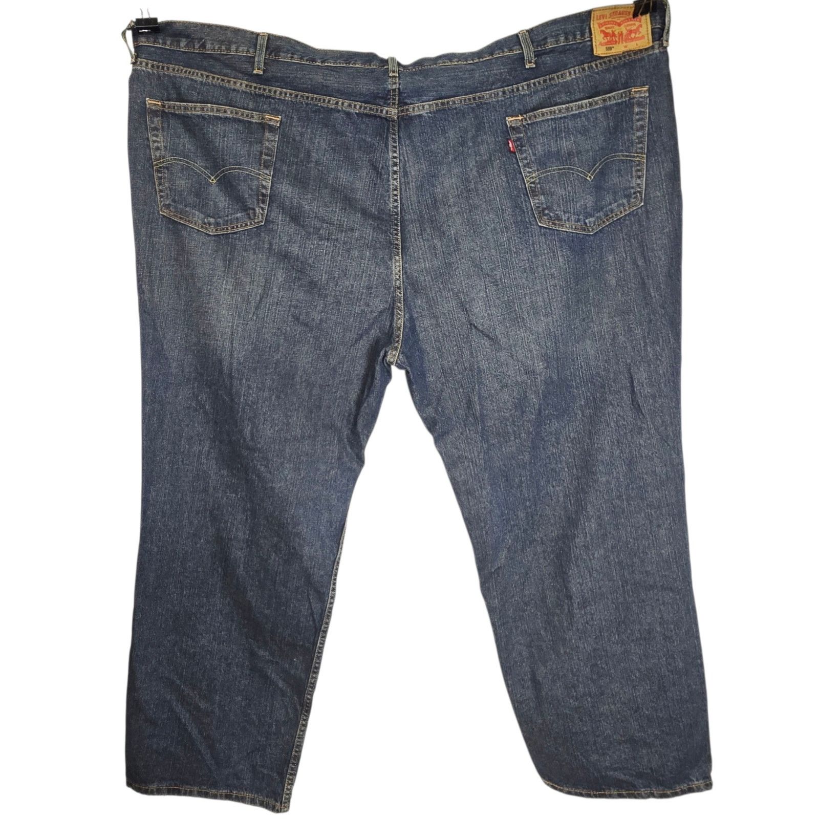 Levi's Levis 559 Mens 60 x 32 Blue Denim Medium Wash Jeans Red Tab Size US 44 / EU 60 - 3 Thumbnail