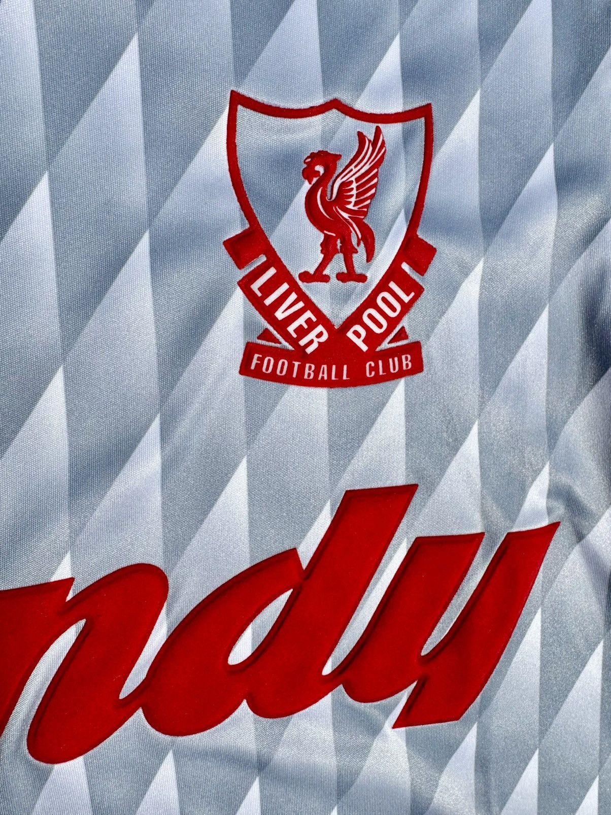 Vintage 1991 Candy FC Liverpool Retro Silver Soccer Jersey Size US S / EU 44-46 / 1 - 5 Thumbnail