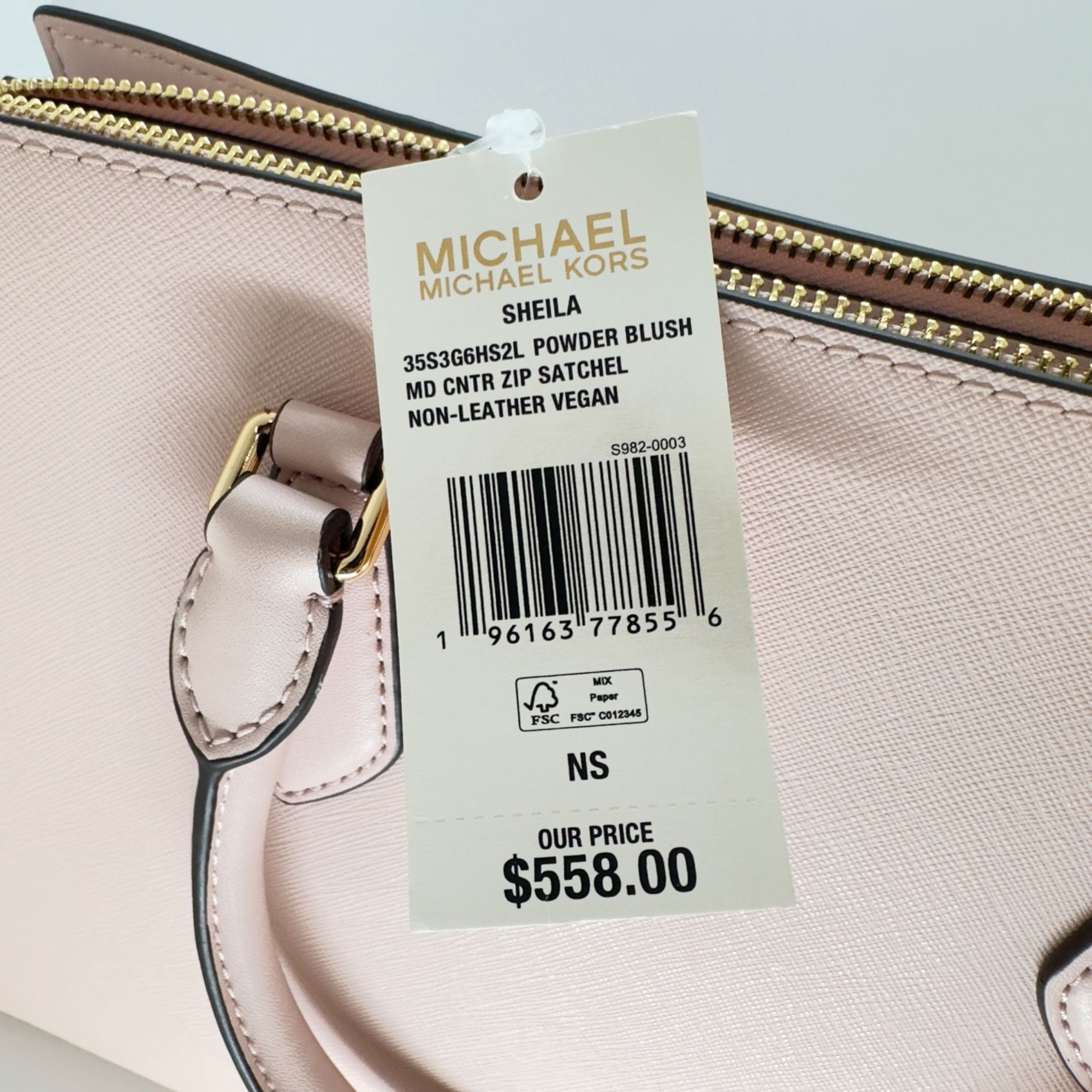 Michael Kors ❤️Michael Kors Sheila Medium Triple Compartment Satchel Bag Size ONE SIZE - 6 Thumbnail