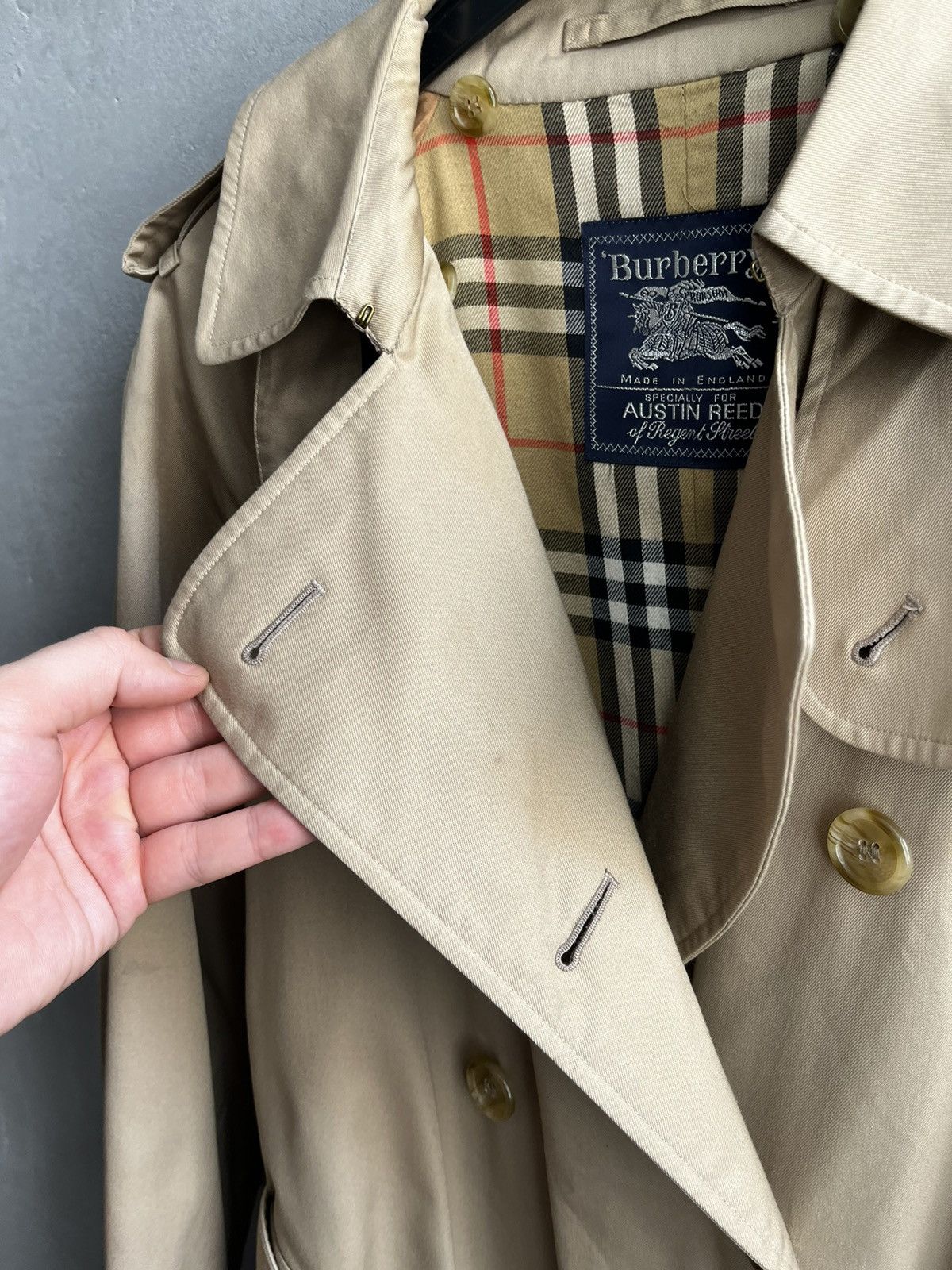 Burberry × Burberry Prorsum × Vintage Vintage Burberry trench coat Size US M / EU 48-50 / 2 - 9 Thumbnail