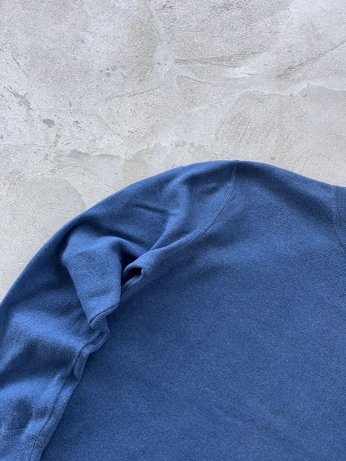 Polo Ralph Lauren Vintage Polo Ralph Lauren Blue Avantgarde Y2K Sweatshirt Size US M / EU 48-50 / 2 - 4 Thumbnail