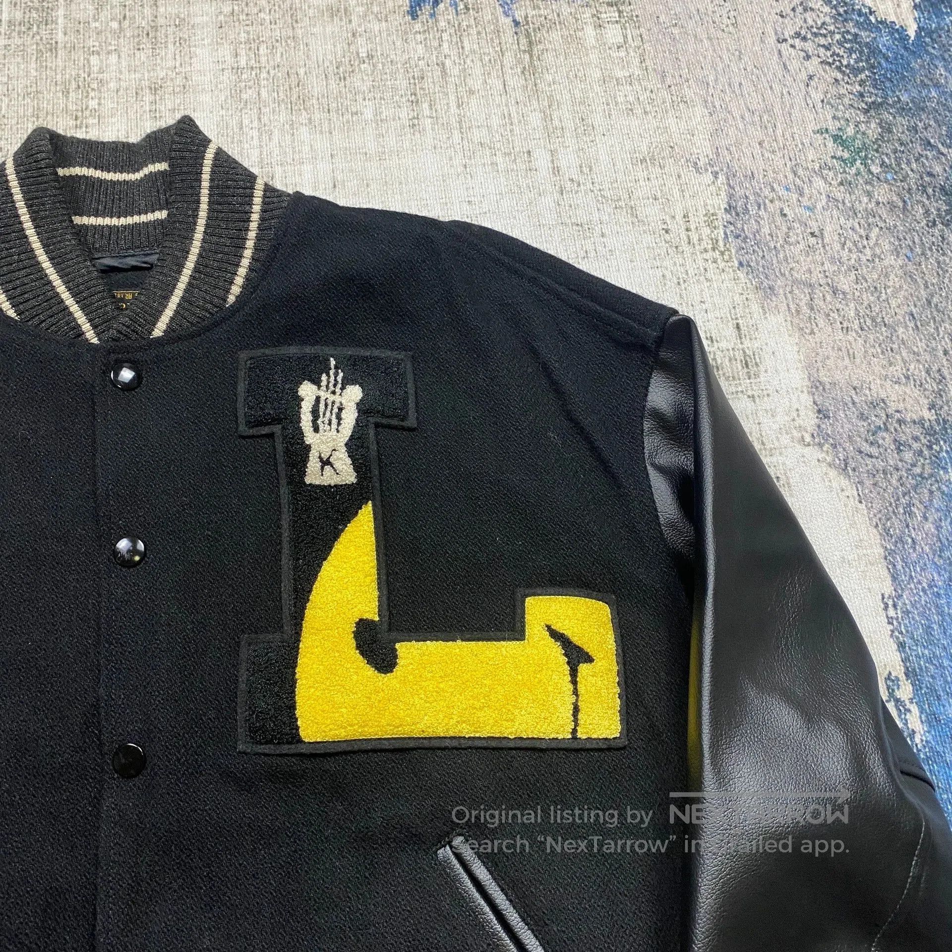 Kapital Kapital Hirata And Hiroshi Split Leather Baseball Coats . Size US S / EU 44-46 / 1 - 4 Thumbnail