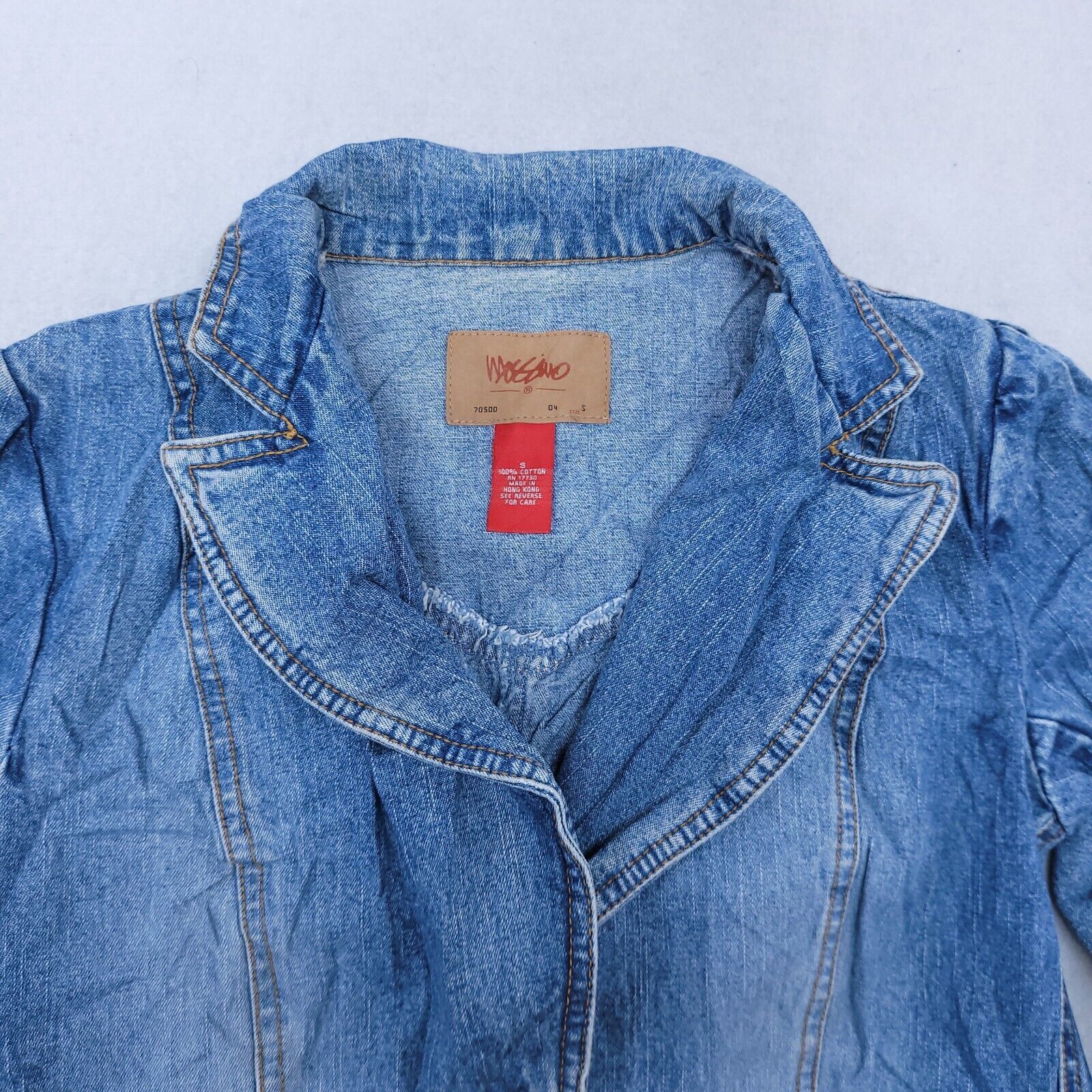 Mossimo Mossimo Casual Button Denim Jean Jacket Womens Size S Blue Size S / US 4 / IT 40 - 1 Thumbnail