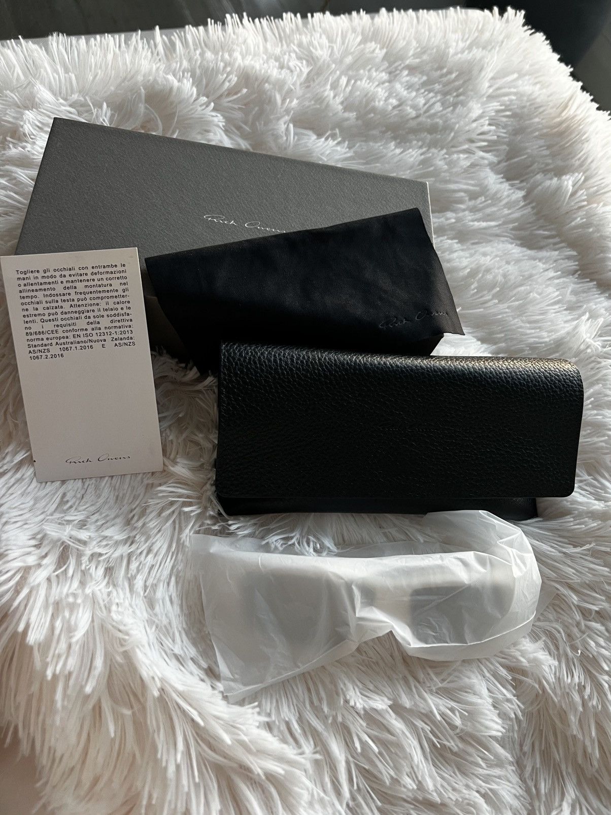 Rick Owens Rick Sunglasses Size ONE SIZE - 11 Thumbnail