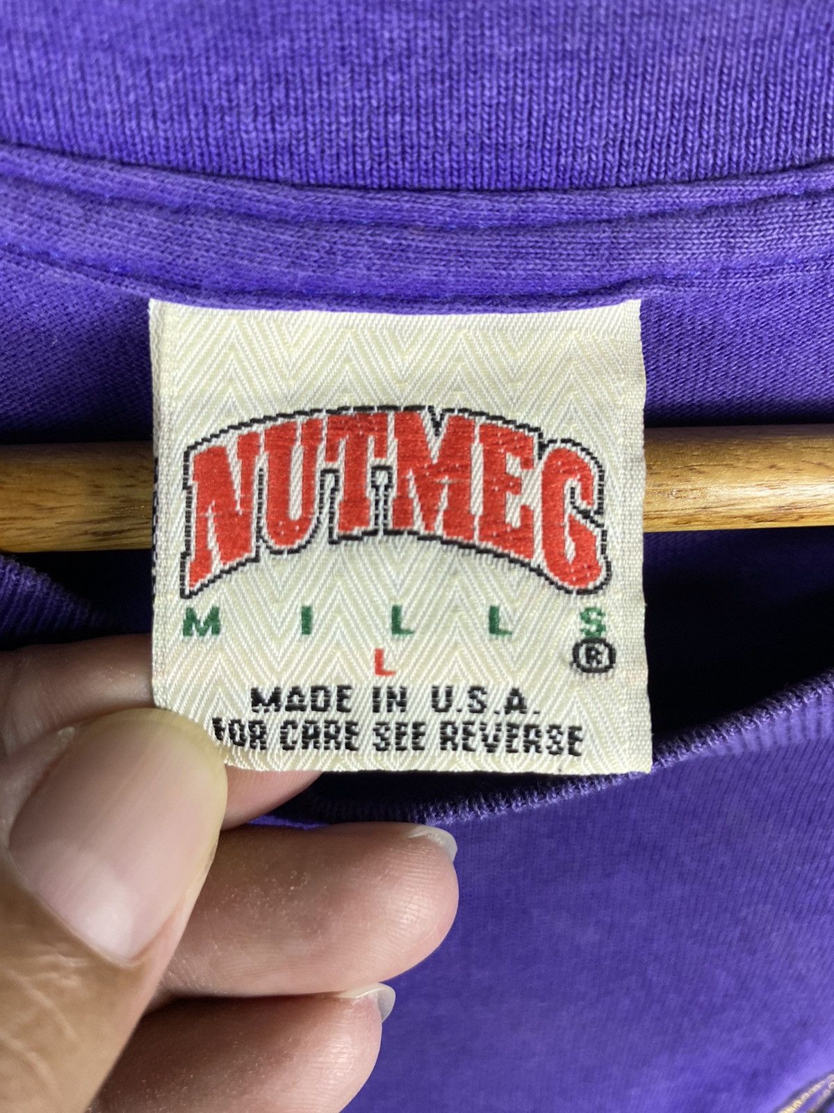 NBA × Vintage Vtg 90s LA Lakers T-Shirt Size US L / EU 52-54 / 3 - 12 Thumbnail