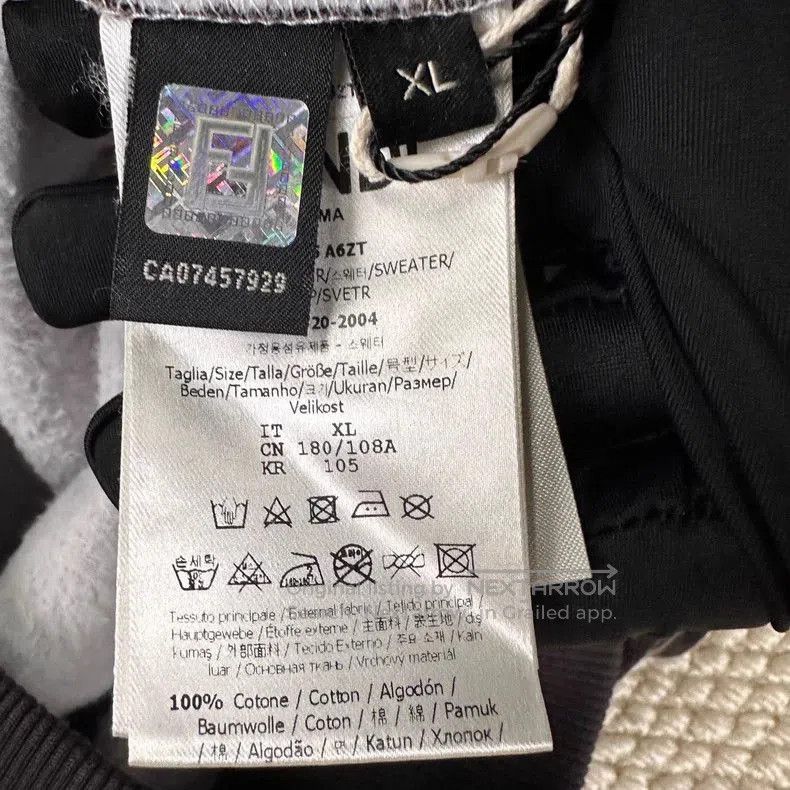 Fendi Fendi Logo Print Casual Hoodie XL. Size US XL / EU 56 / 4 - 4 Thumbnail
