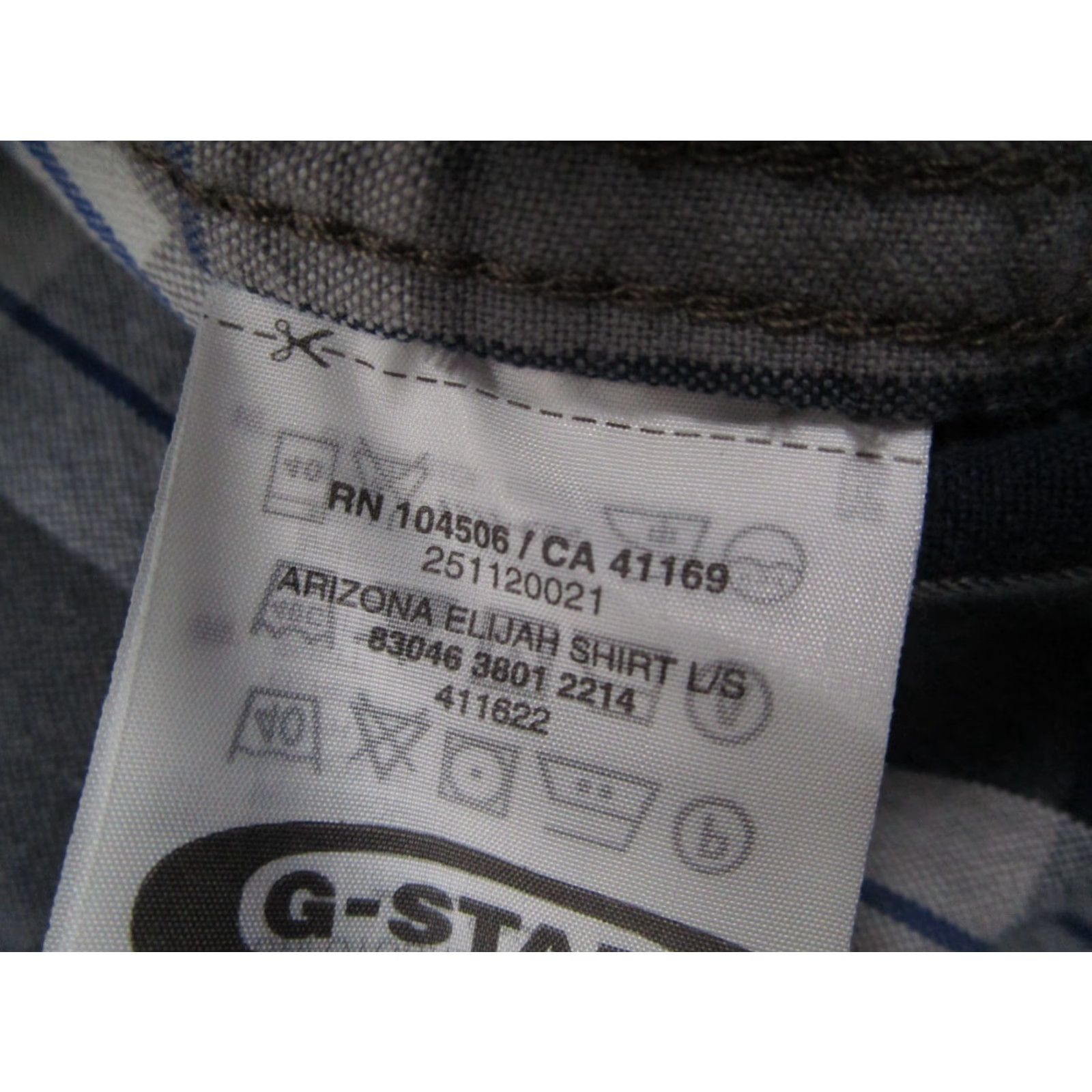 G-Star G Star Shirt Mens Small Blue Arizona Elijah Button Up Zip Pearl Snaps Work Moto Shadowed by G-Star RAW Size US S / EU 44-46 / 1 - 3 Thumbnail