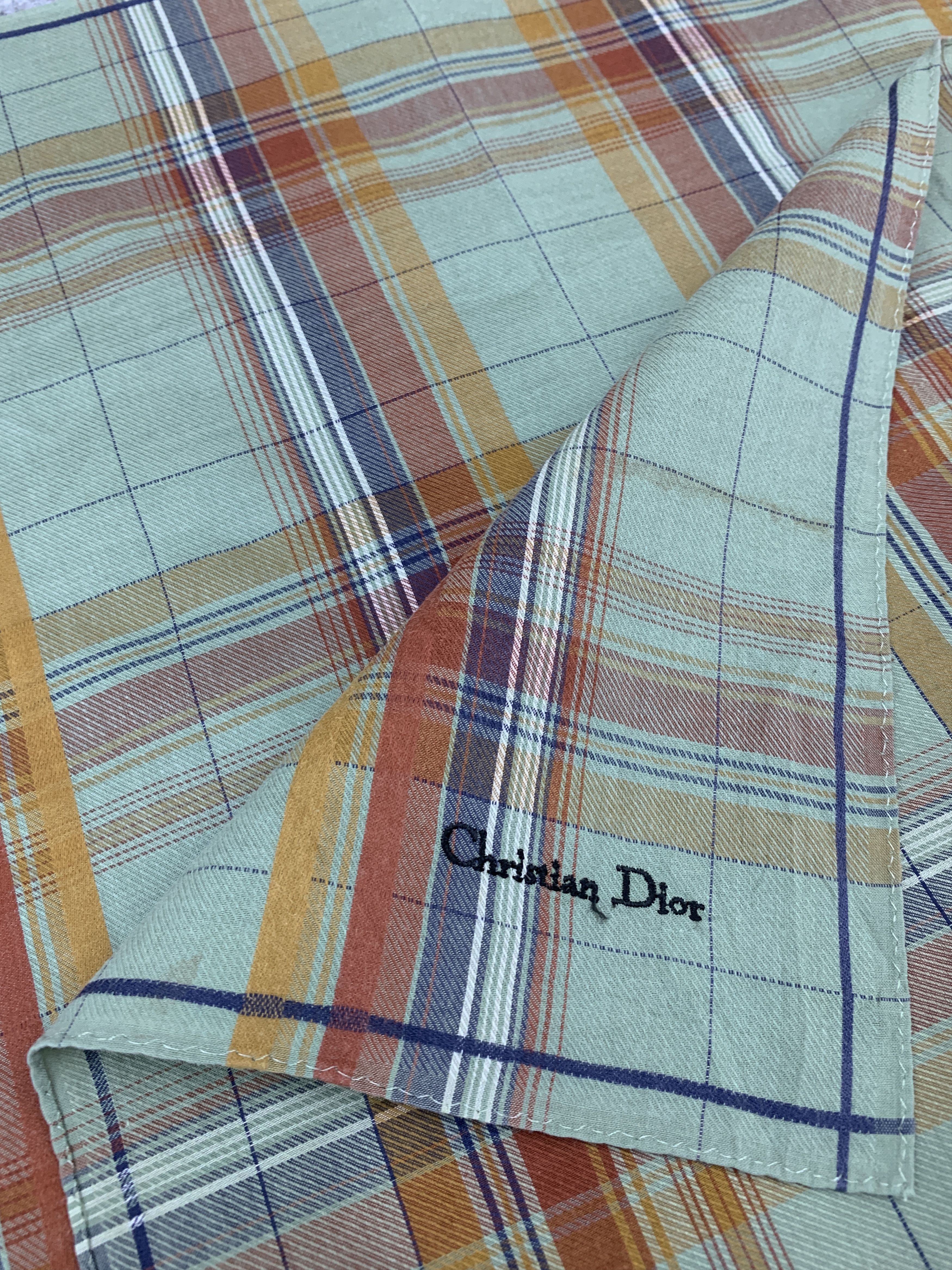 Christian Dior Monsieur × Vintage Vintage Christian Dior Neckerchief/ Handkerchief - HKA911 Size ONE SIZE - 7 Thumbnail