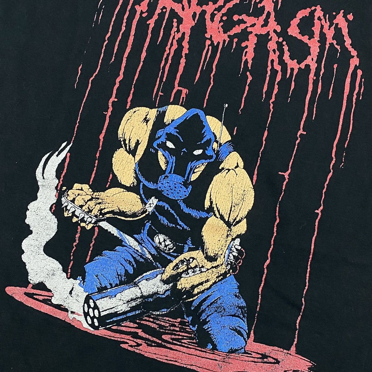 Band Tees Wargasm - Gasm vtg 90’s Size US L / EU 52-54 / 3 - 3 Thumbnail